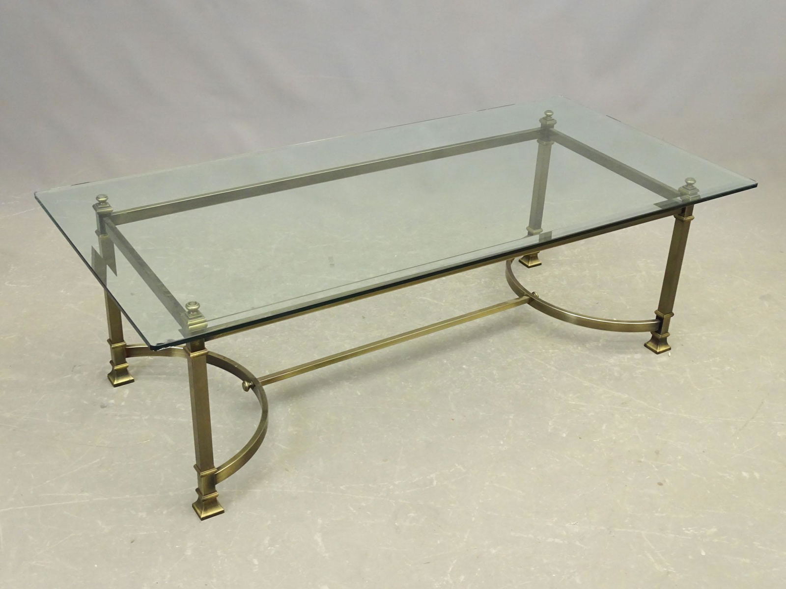 Glass Top Coffee Table (1 of 3)