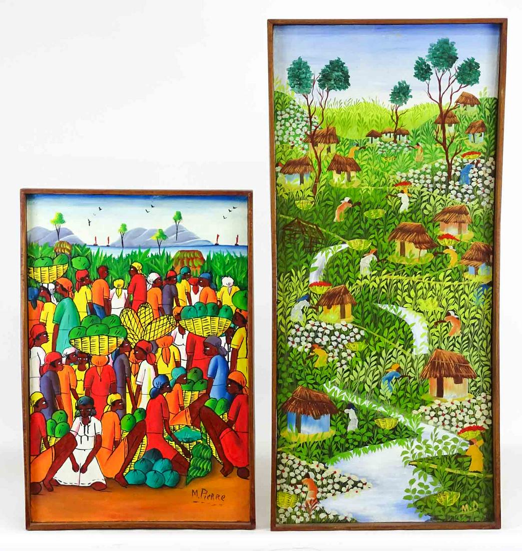 Two Haitian School Paintings (1 of 5)