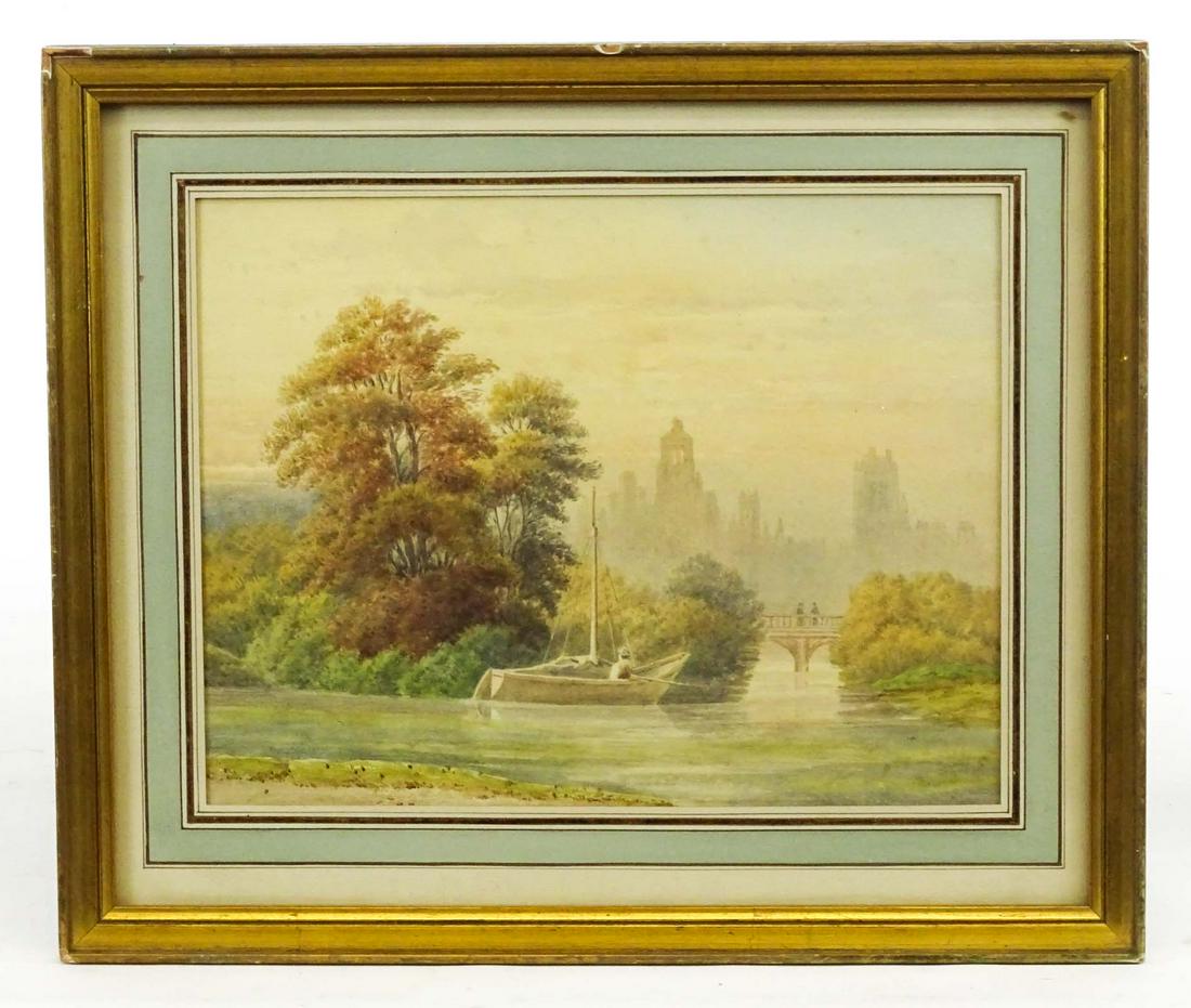 English School, Landscape with Boat (1 of 4)