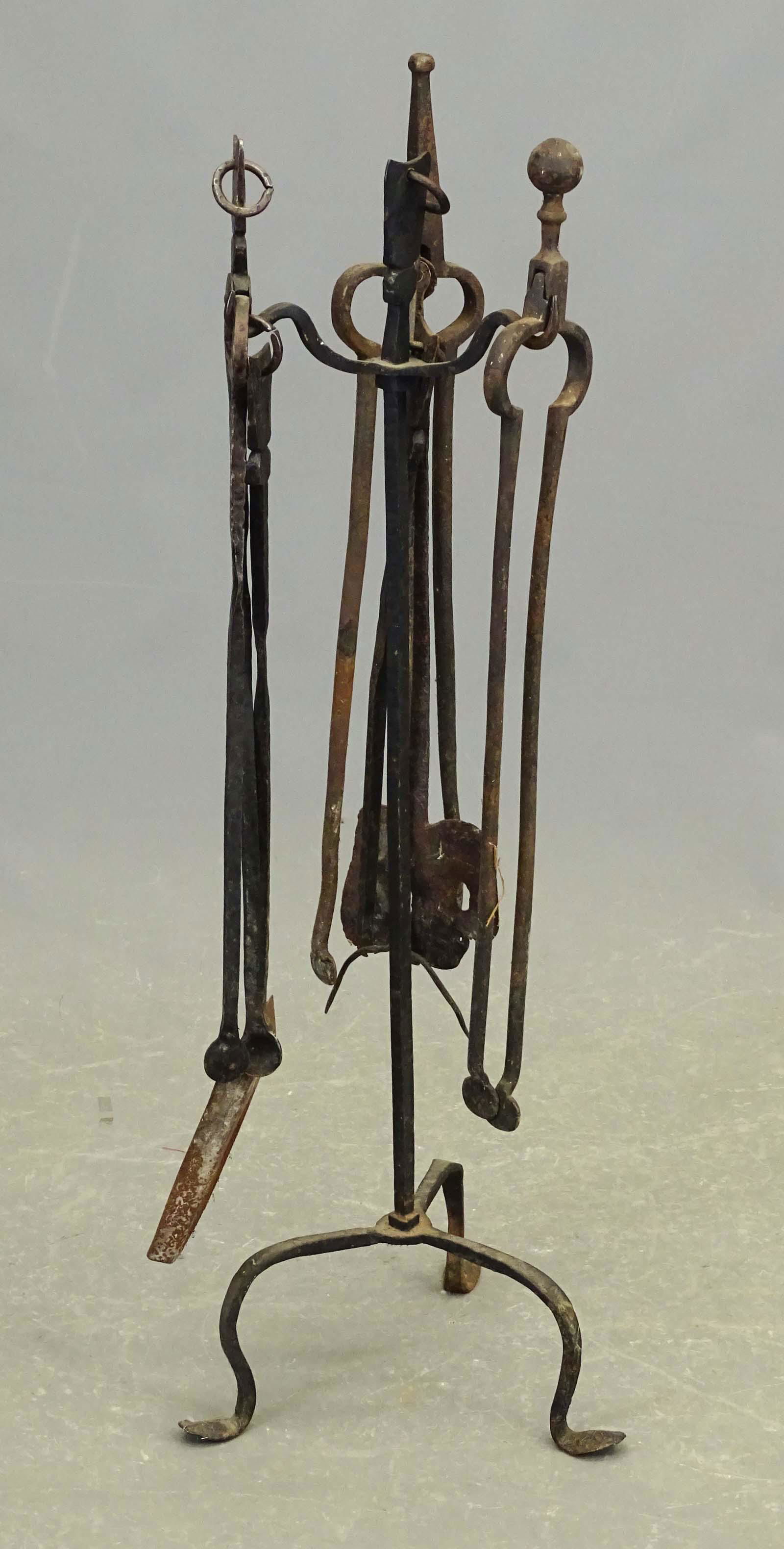 Wrought Iron Firetool Set (1 of 3)