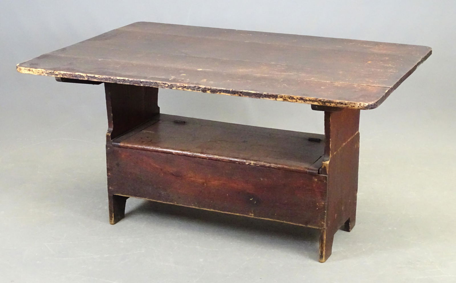19th c. Pine Hutch Table (1 of 5)