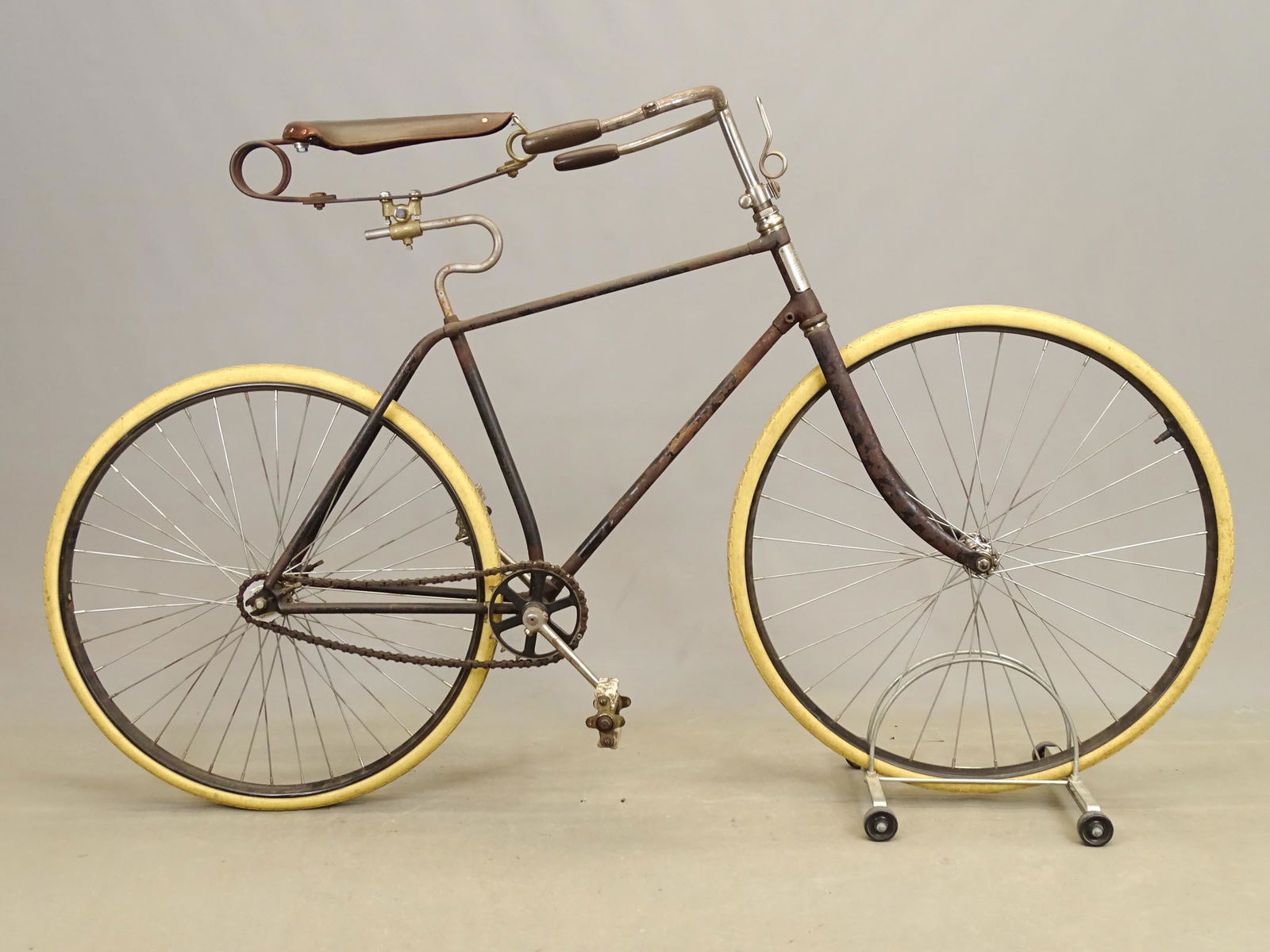 C. 1892 Columbia Pneumatic Safety Bicycle (1 of 7)