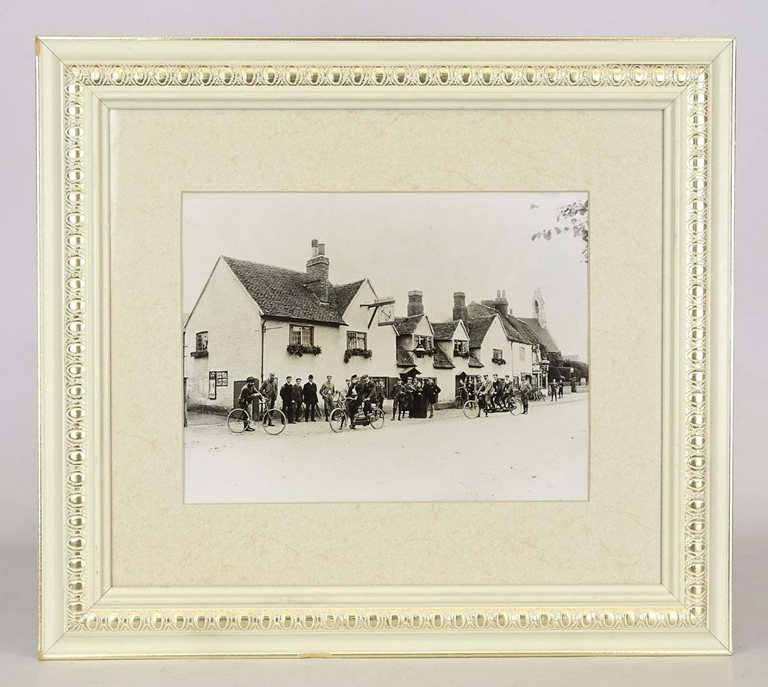 Early Framed Bicycle Photograph (1 of 3)