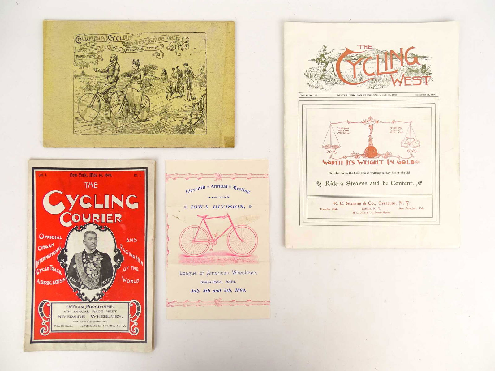 Bicycle Ephemera Lot (1 of 11)