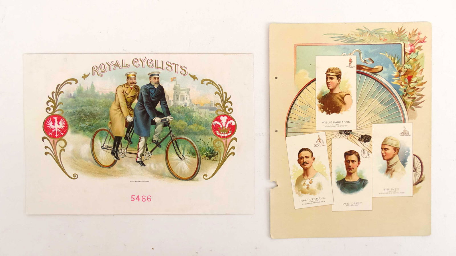 Cigar Label "ROYAL CYCLISTS" (1 of 2)