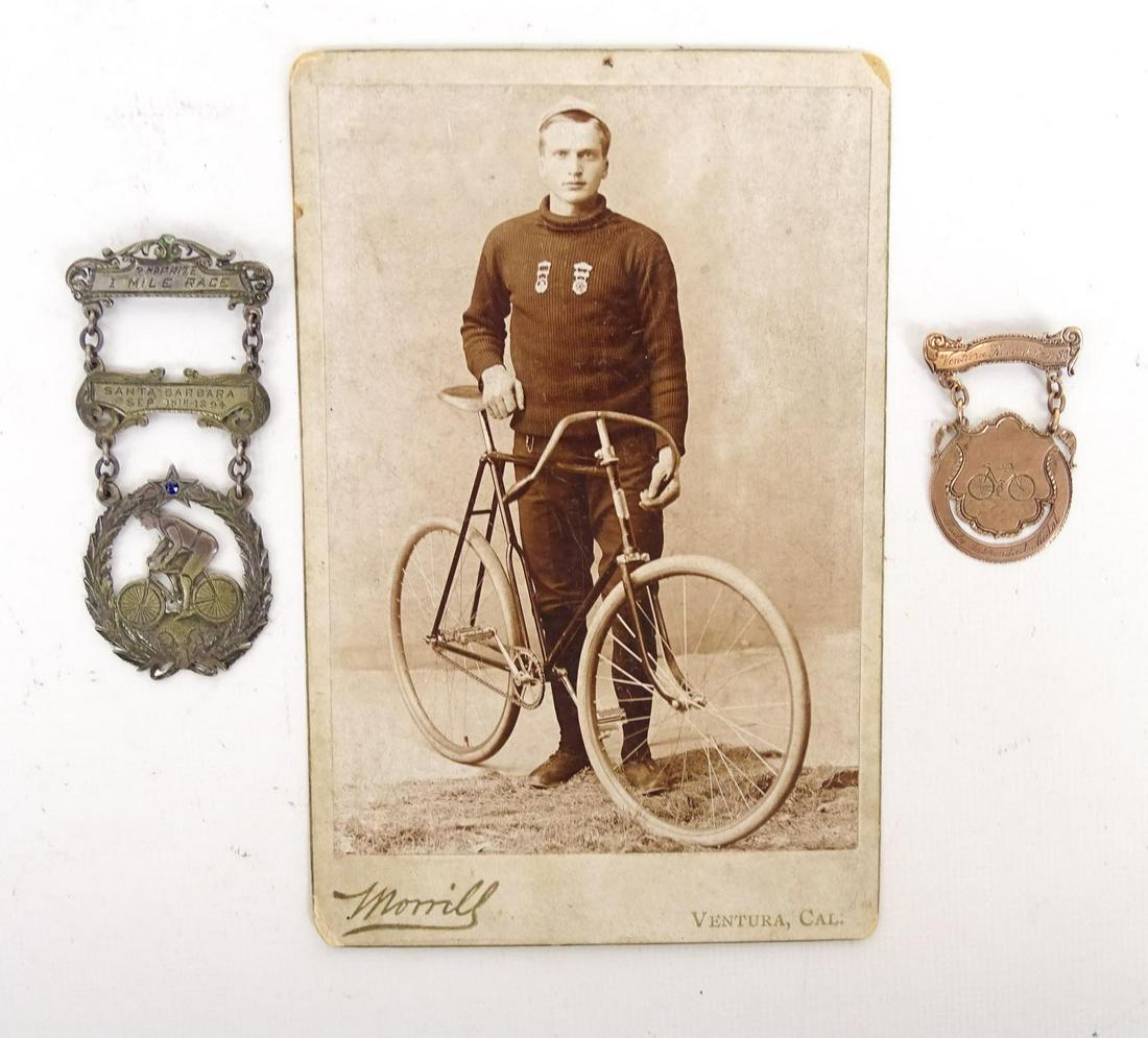 Cabinet Card & Medal Lot (1 of 4)