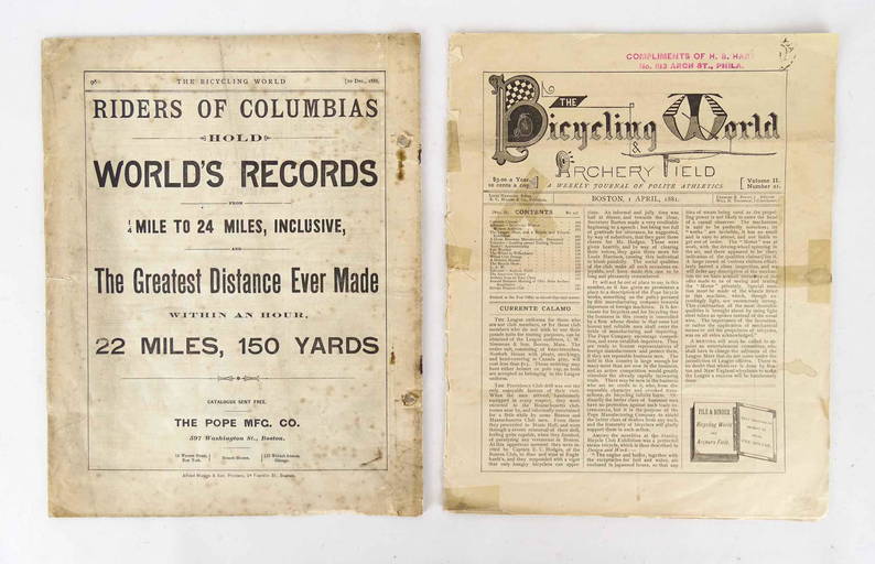 Bicycle World & Archery Field Magazines