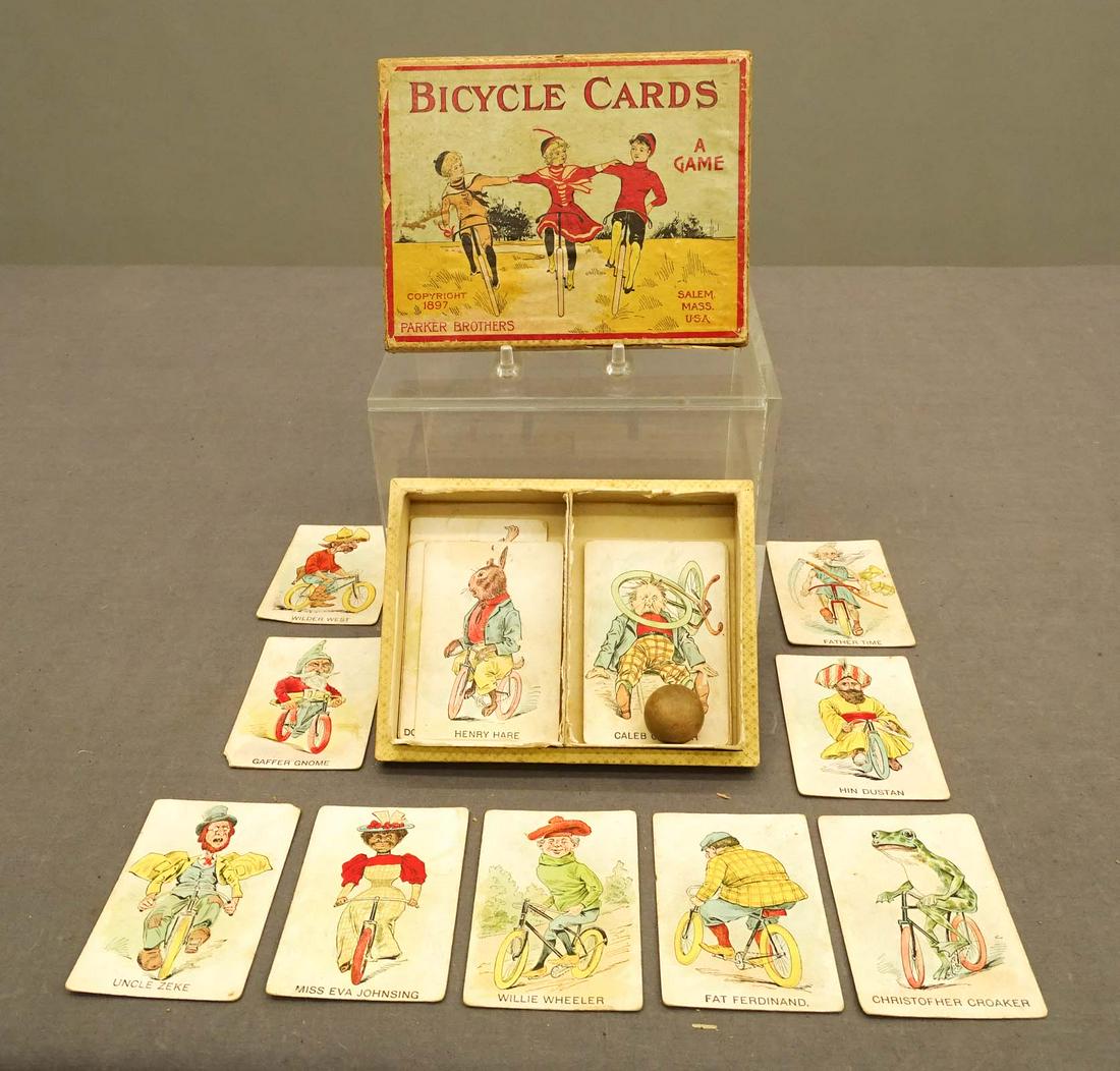 Early Parker Brothers "Bicycle Cards" Game (1 of 2)