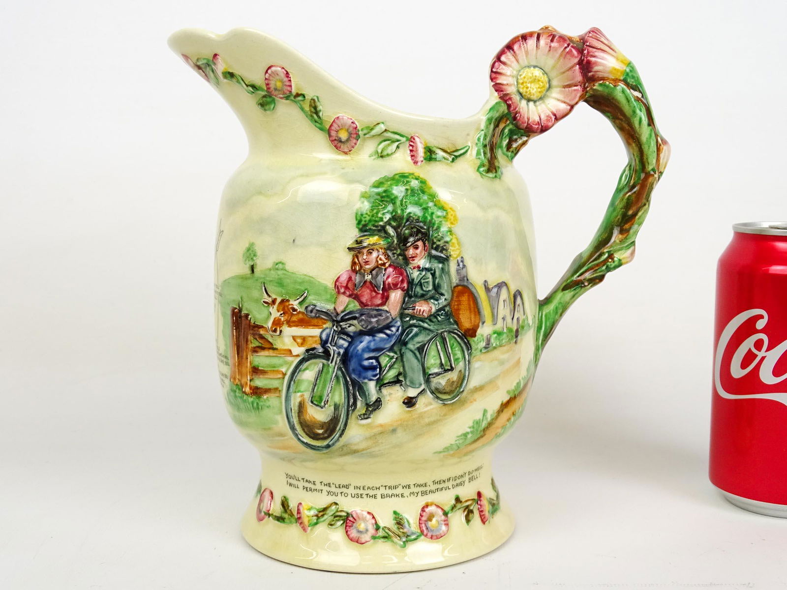 Daisy Bell Bicycle Pitcher (1 of 8)