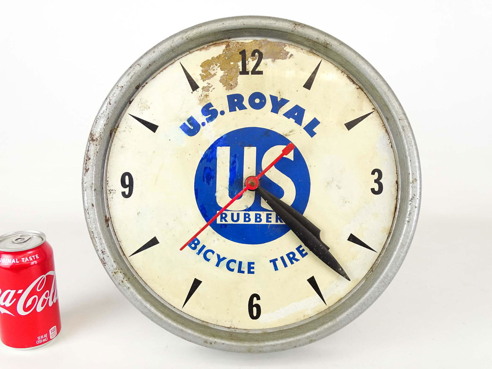 U. S. ROYAL Bicycle Shop Clock (1 of 4)