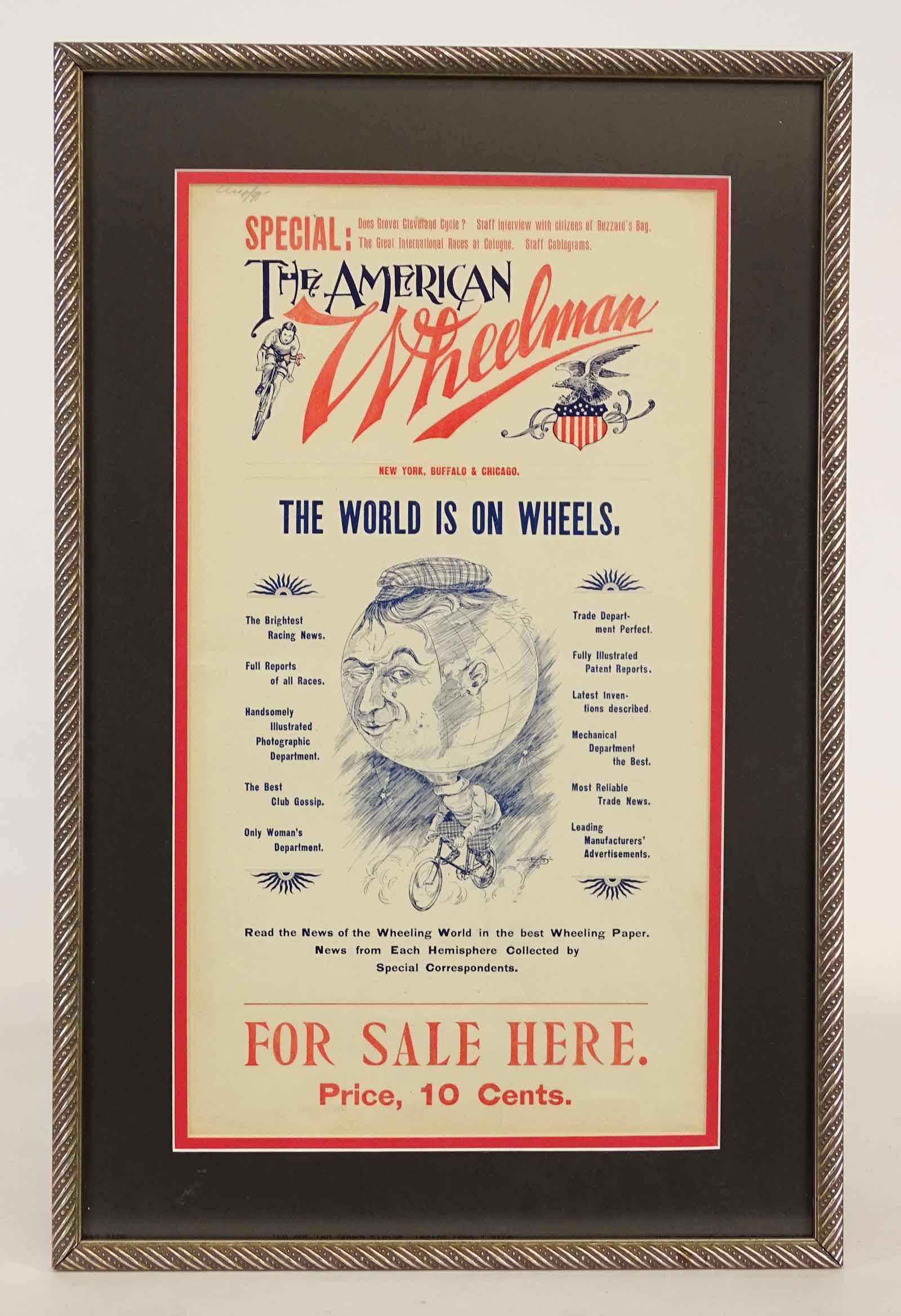 Framed Wheelmen Poster (1 of 3)