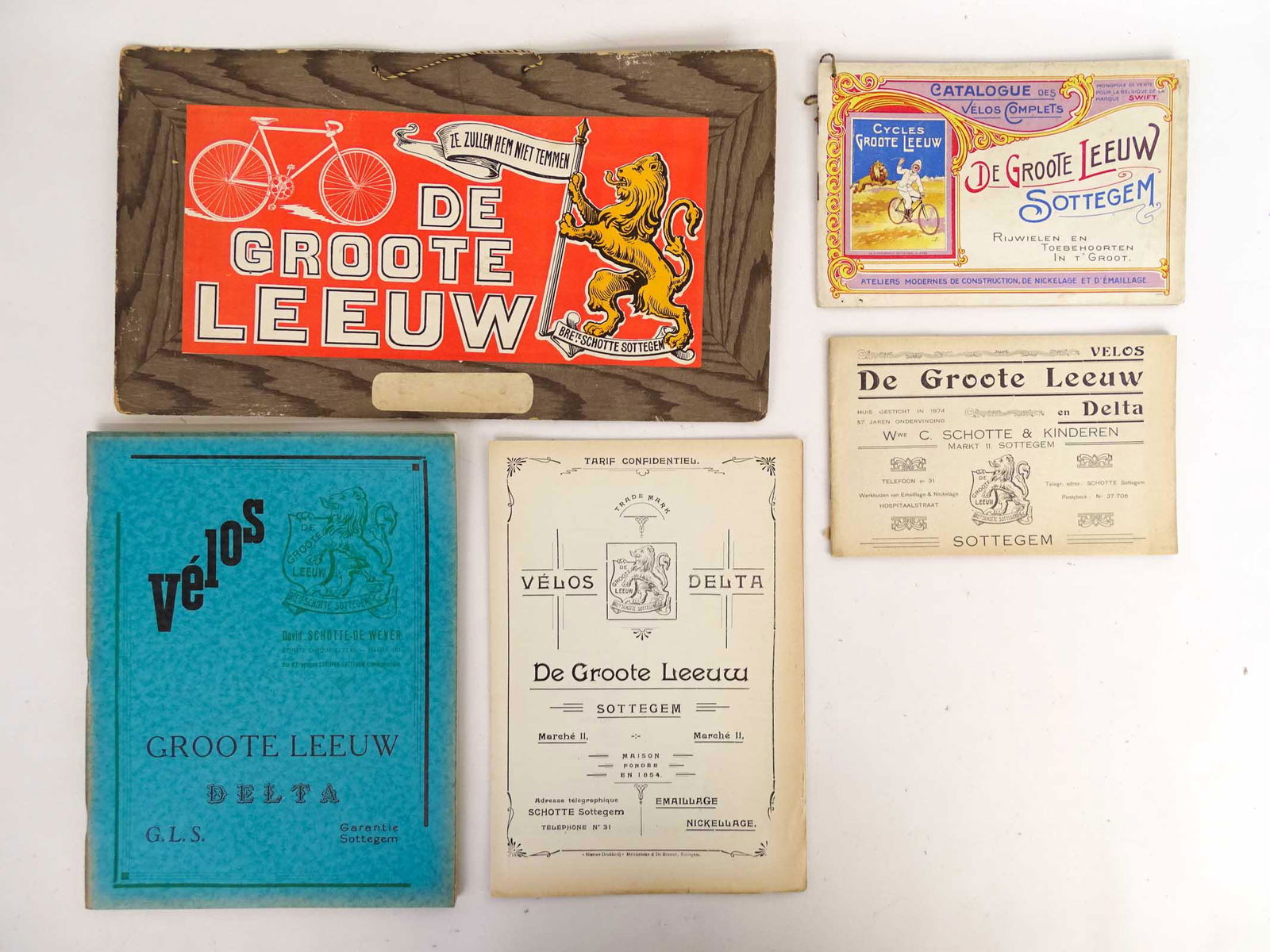 Bicycle Ephemera Lot (1 of 6)