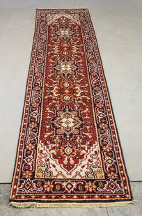 Oriental Rug Runner: Oriental rug runner. 31" x 118".