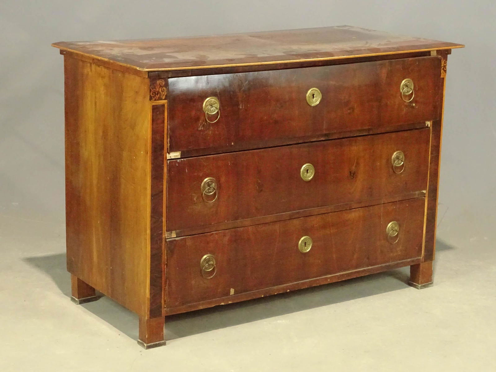 19th c. Biedermier Chest of Drawers (1 of 5)