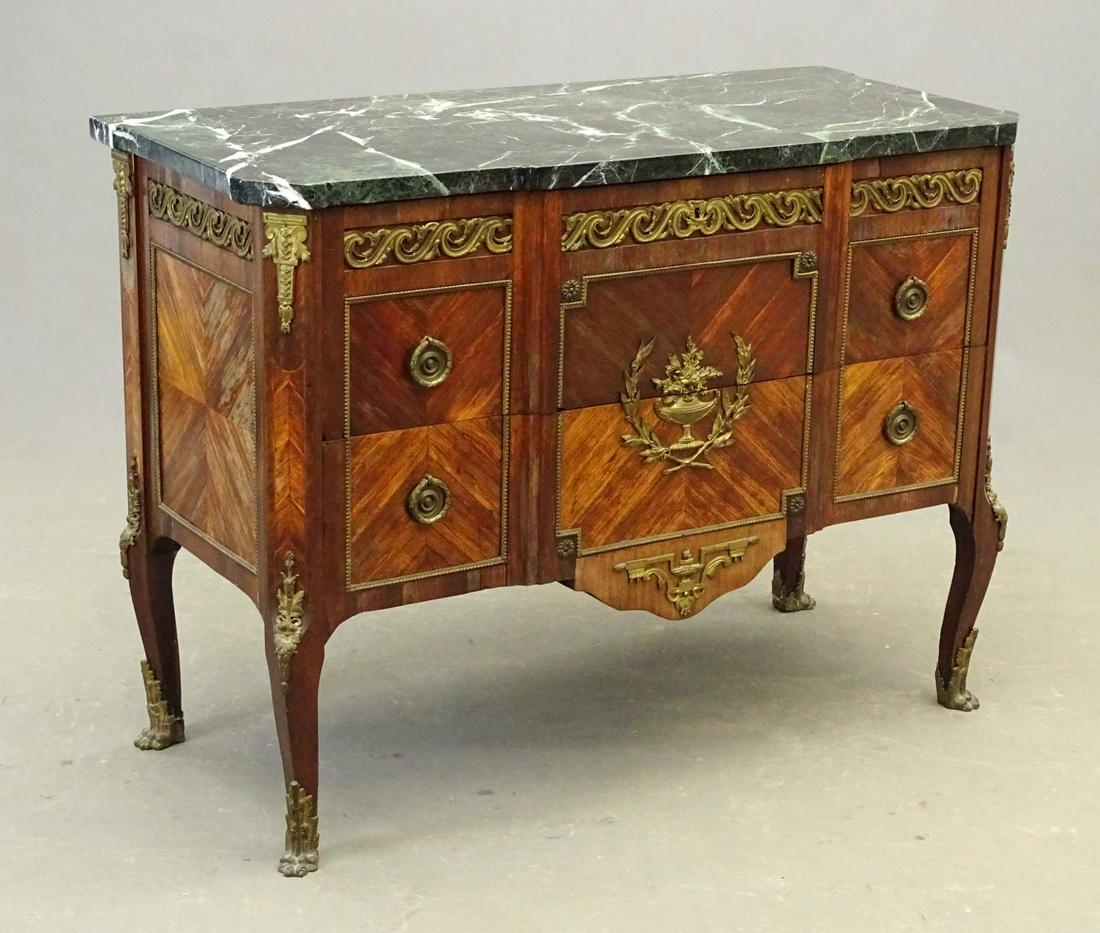 19th  c. French Marble Top Chest (1 of 6)