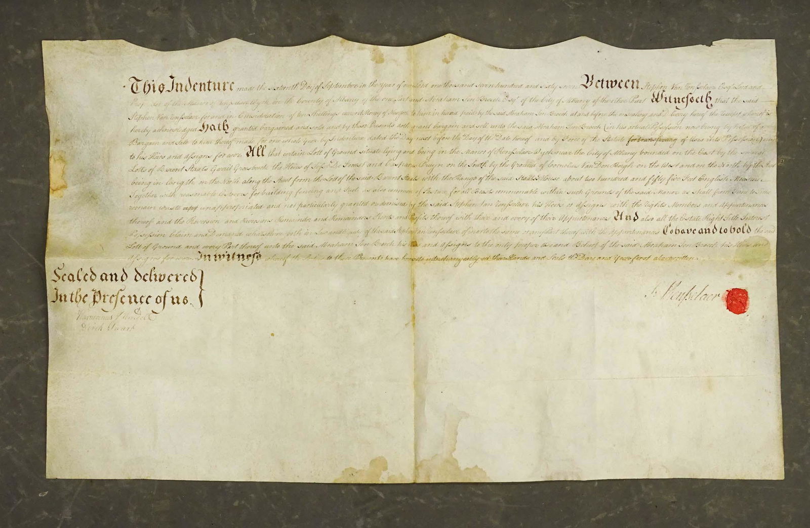 Van Rensselaer Indenture (1 of 3)
