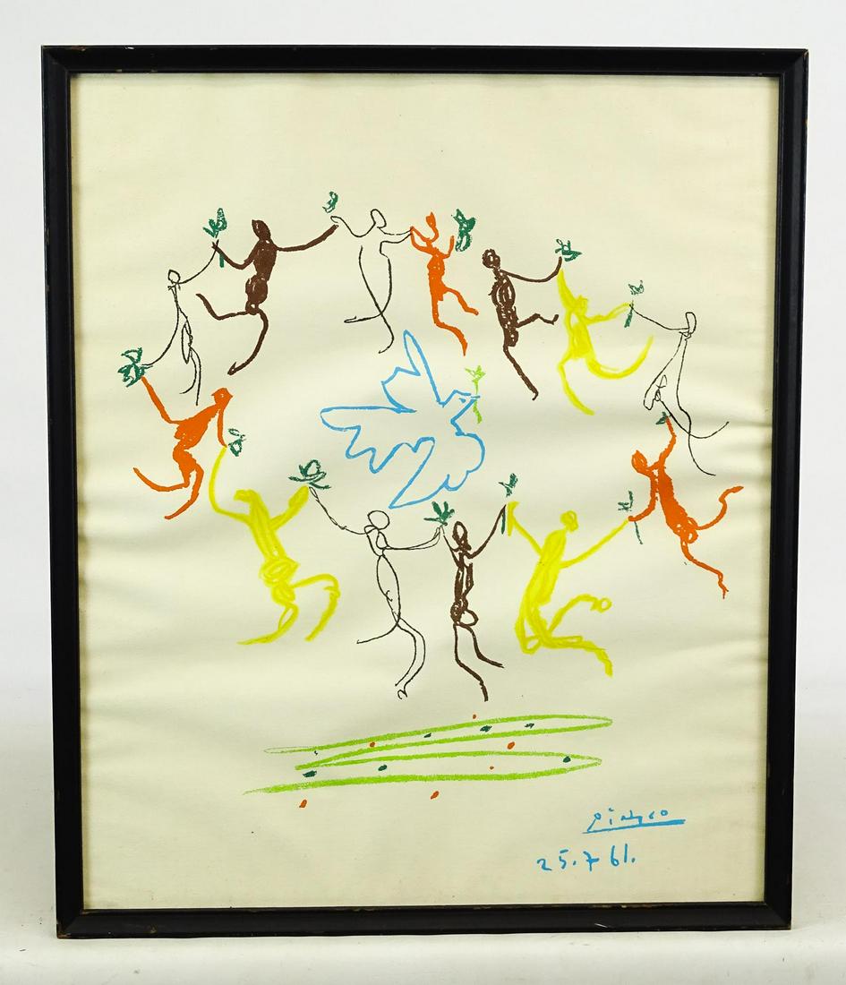 Pablo Picasso Lithograph (1 of 3)