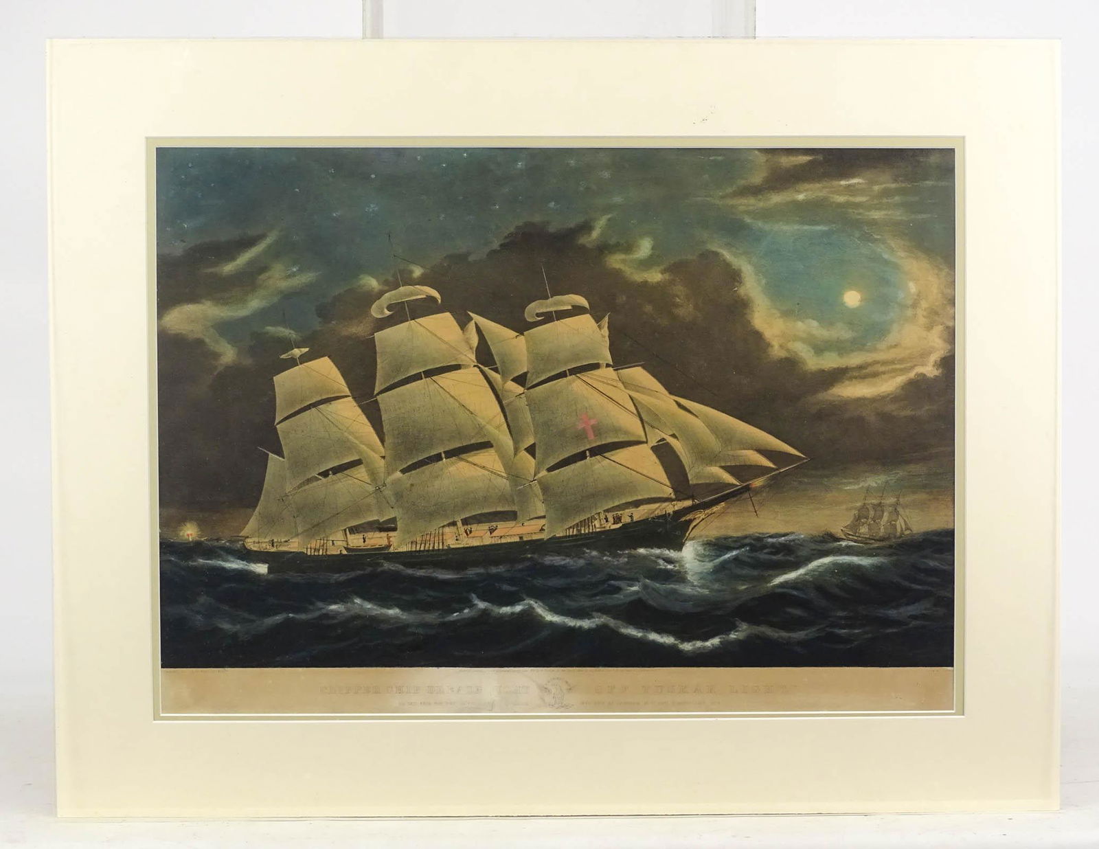 19th c. Ship Print (1 of 4)