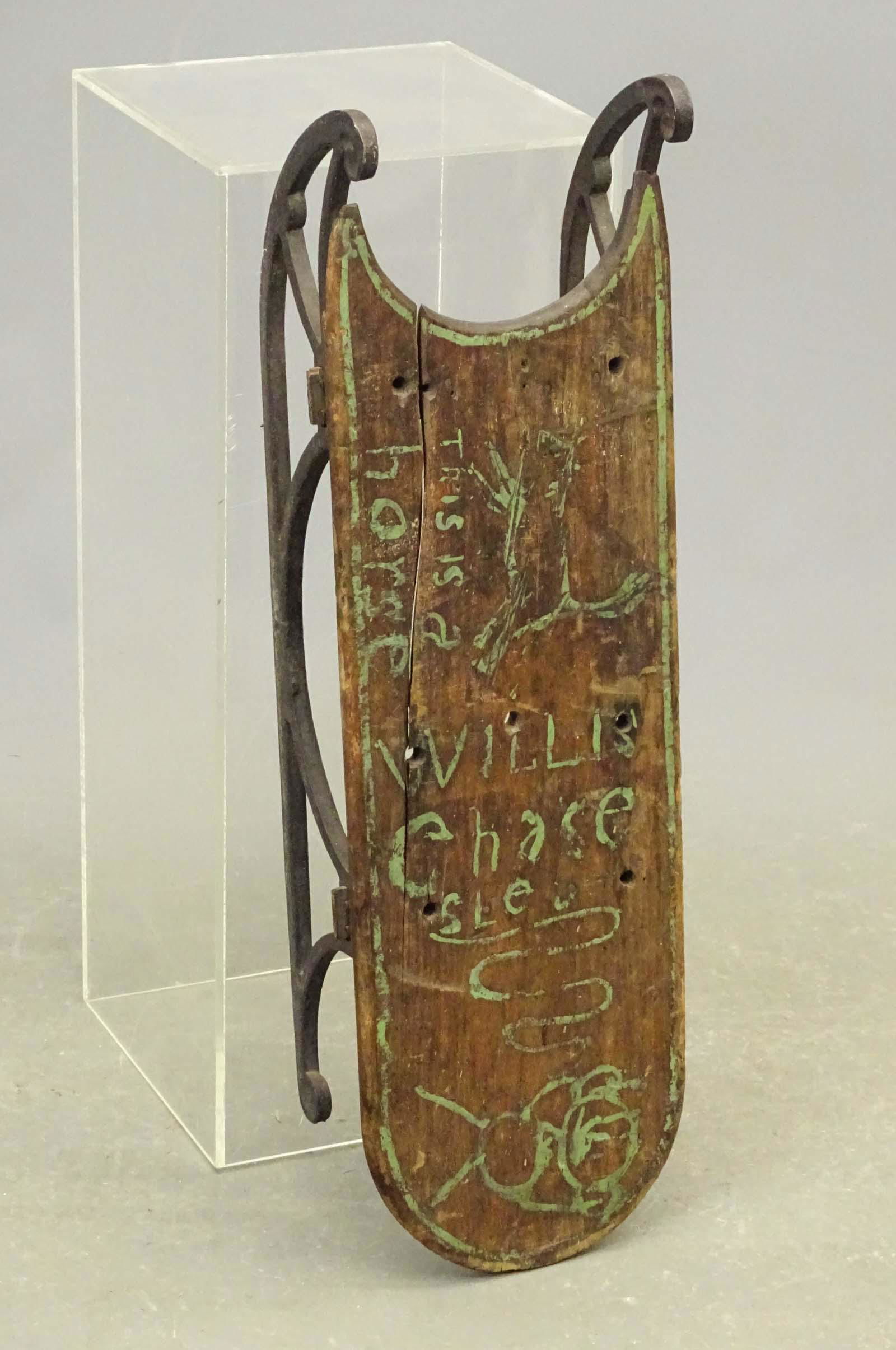 19th c. Child's Runner Sled (1 of 3)
