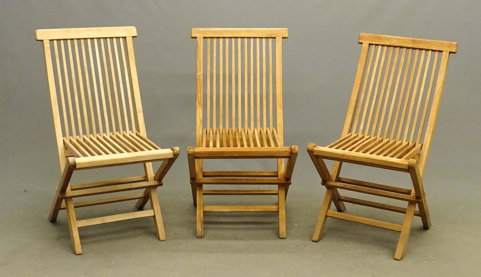 Teak Folding Deck Chairs (1 of 5)