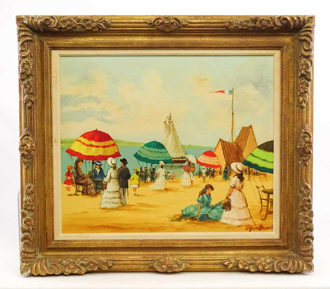 Painting, Beach Scene (1 of 5)
