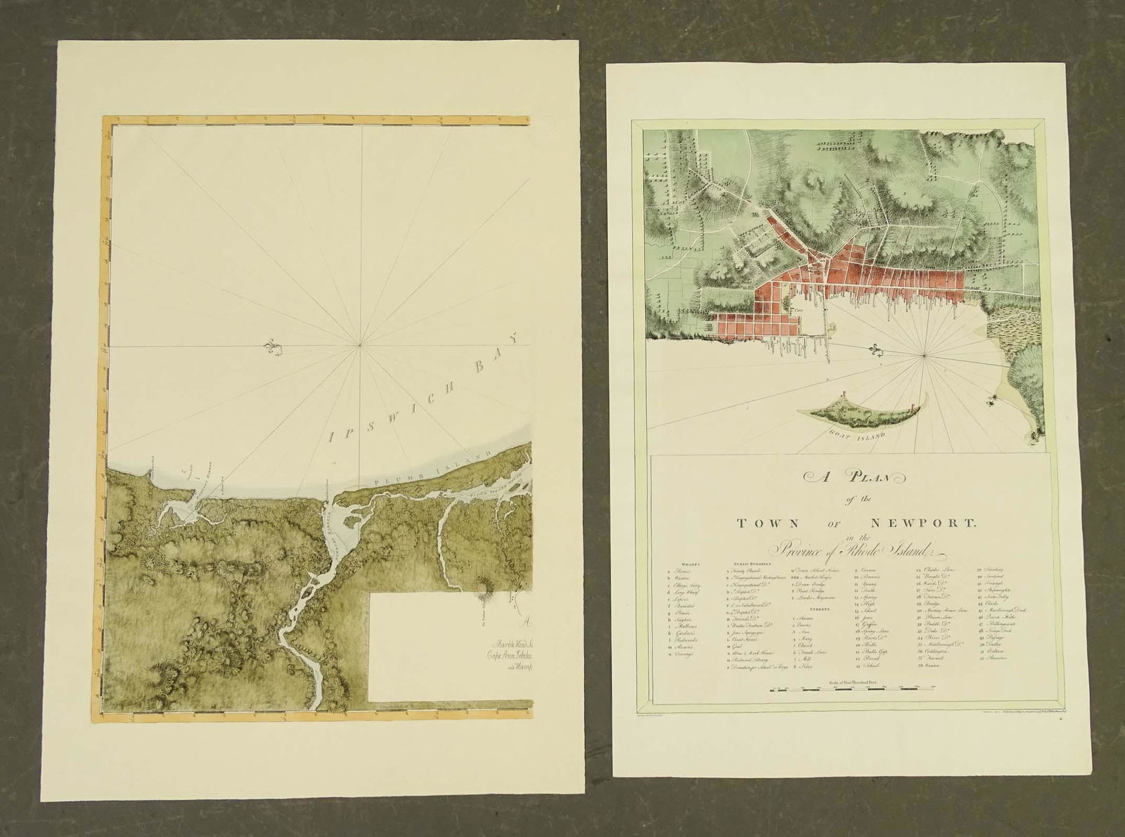 Des Barres New England Harbor Charts (2) (1 of 7)