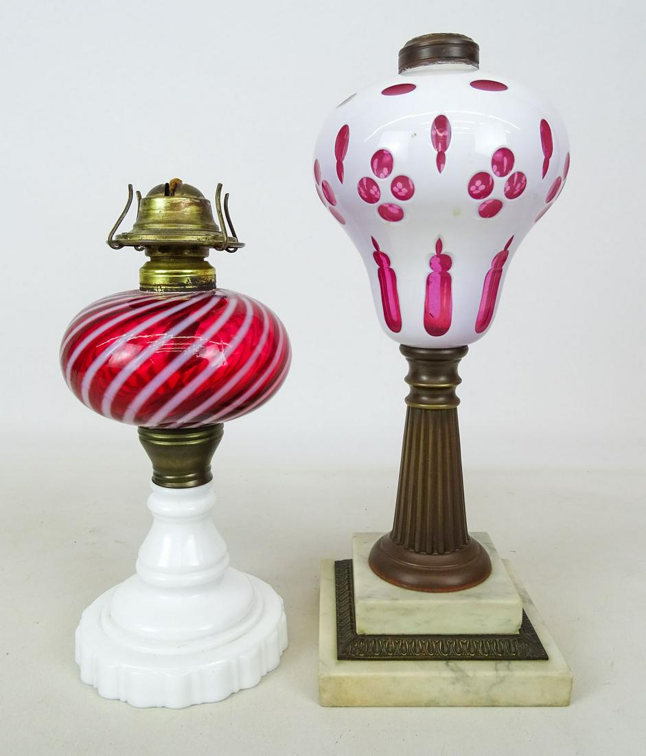 Oil Lamp Lot (1 of 3)