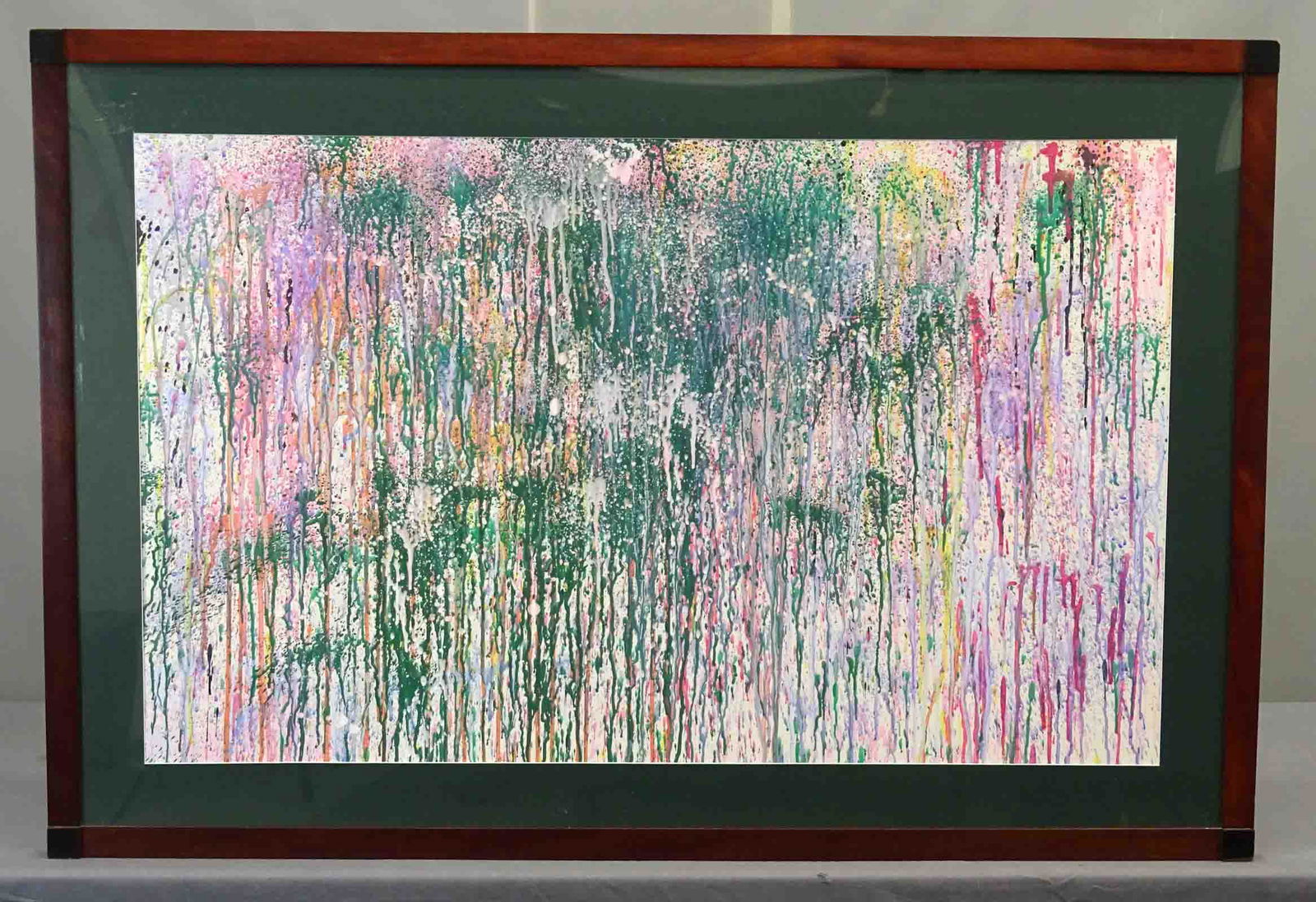 Large Modernist Drip Painting (1 of 4)