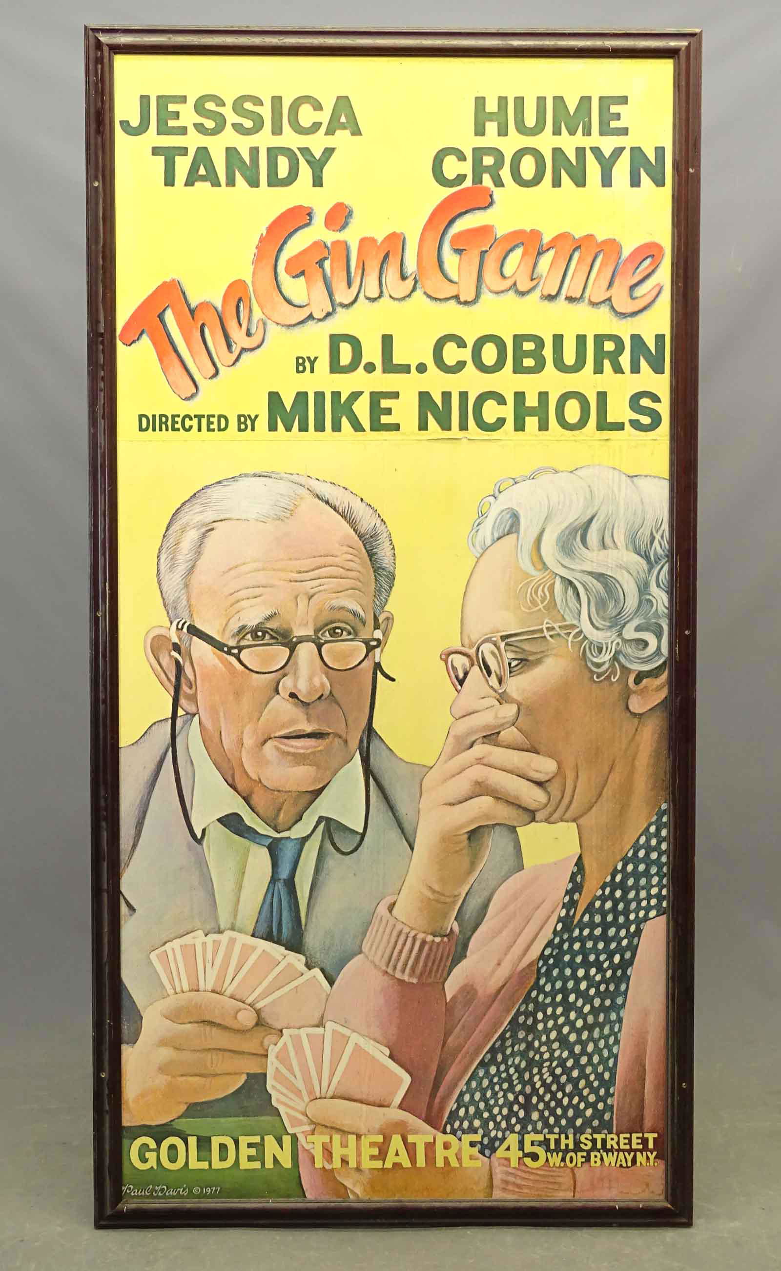 The Gin Game Billboard Poster (1 of 3)