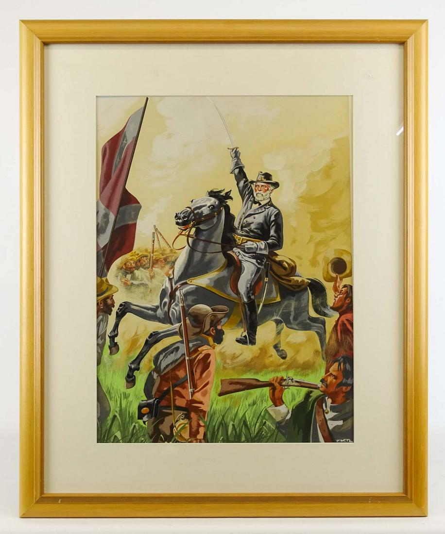 Forte (20th Century), Civil Wall Illustration (1 of 4)