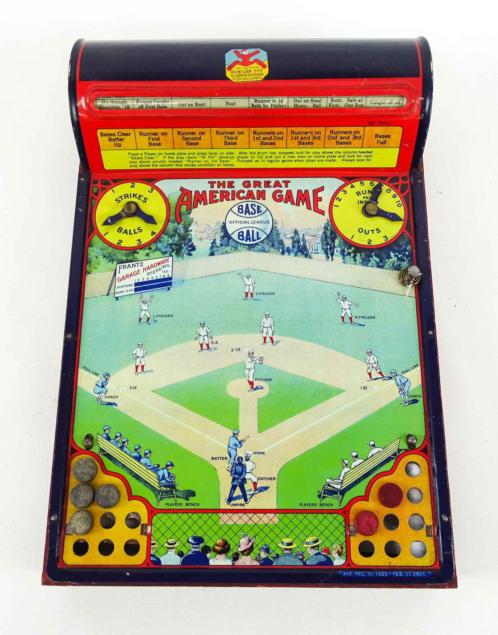 Tin Litho Baseball Game (1 of 4)