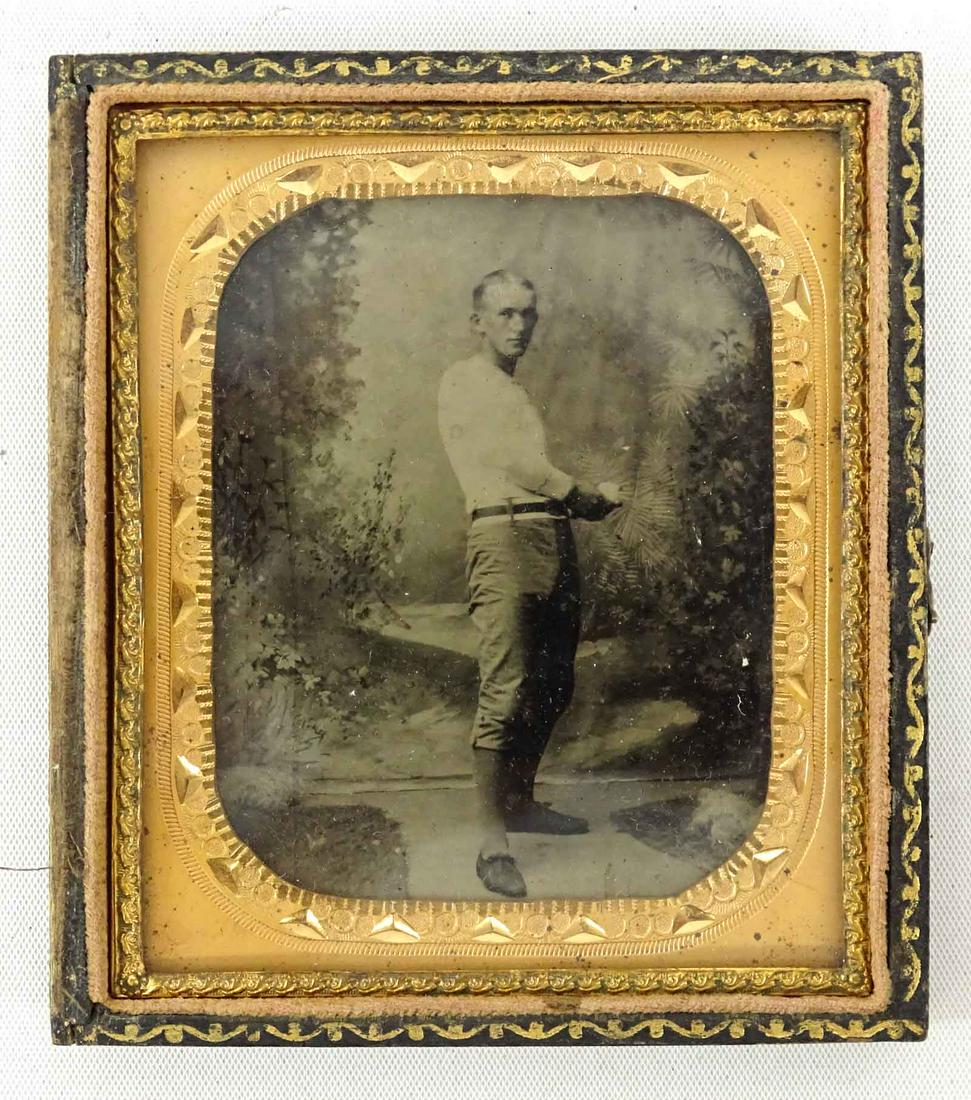 Baseball Player Tintype (1 of 3)