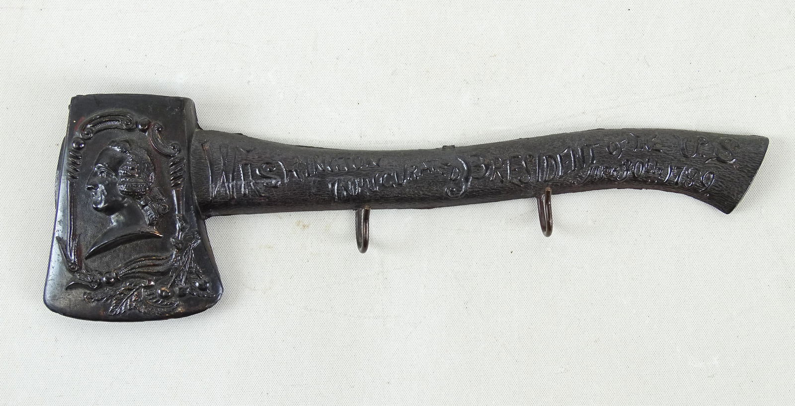 Spelter Metal George Washington Axe (1 of 2)