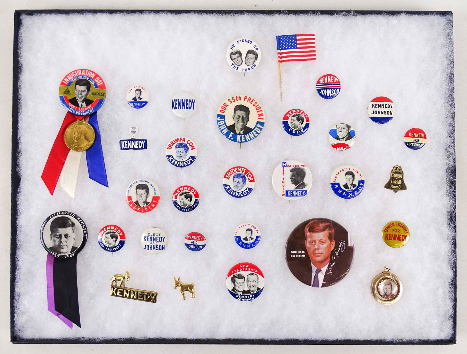 J.F.K. Pinbacks (1 of 4)