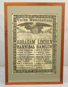 Abraham Lincoln Broadside