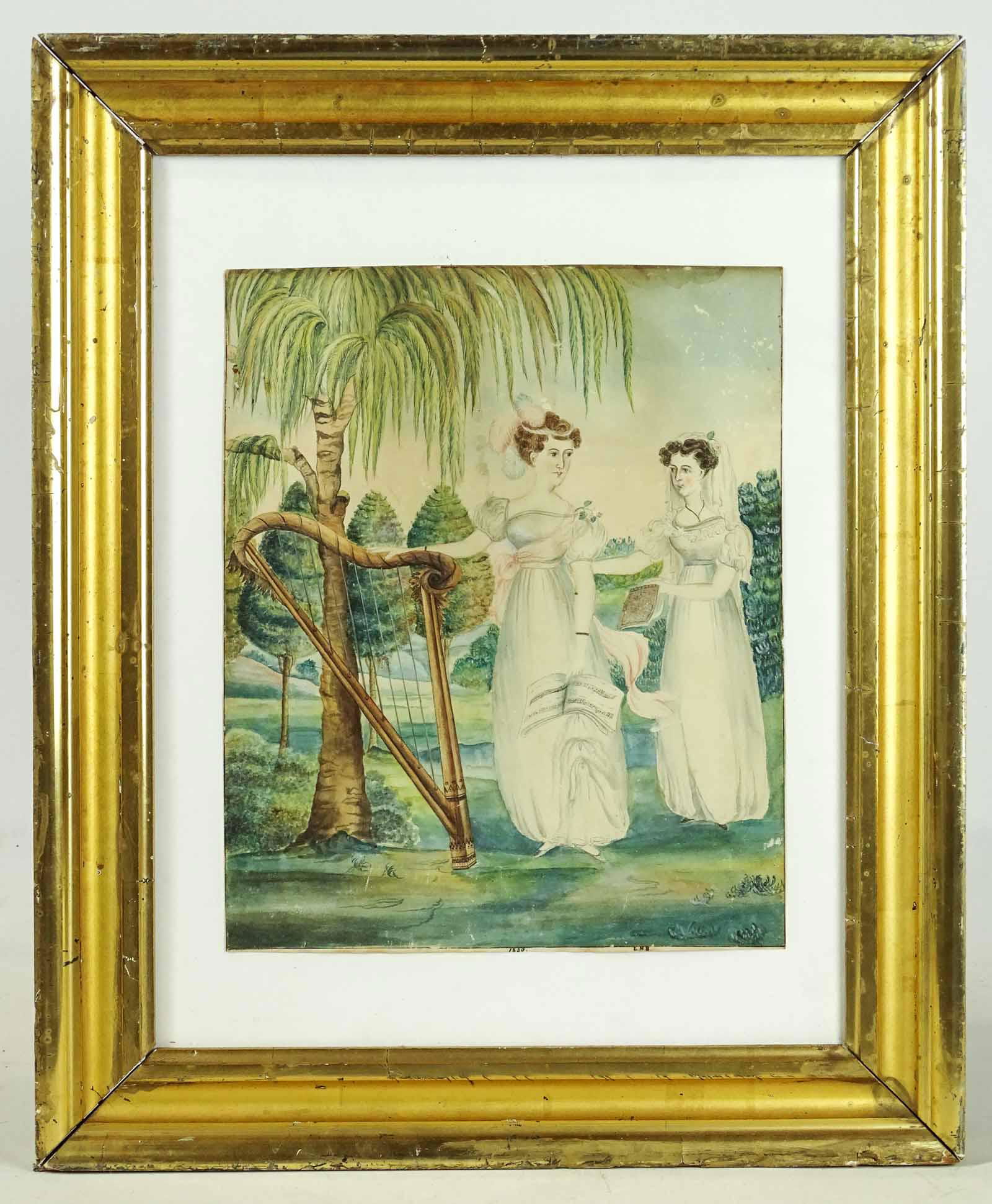 19th c. Watercolor (1 of 3)