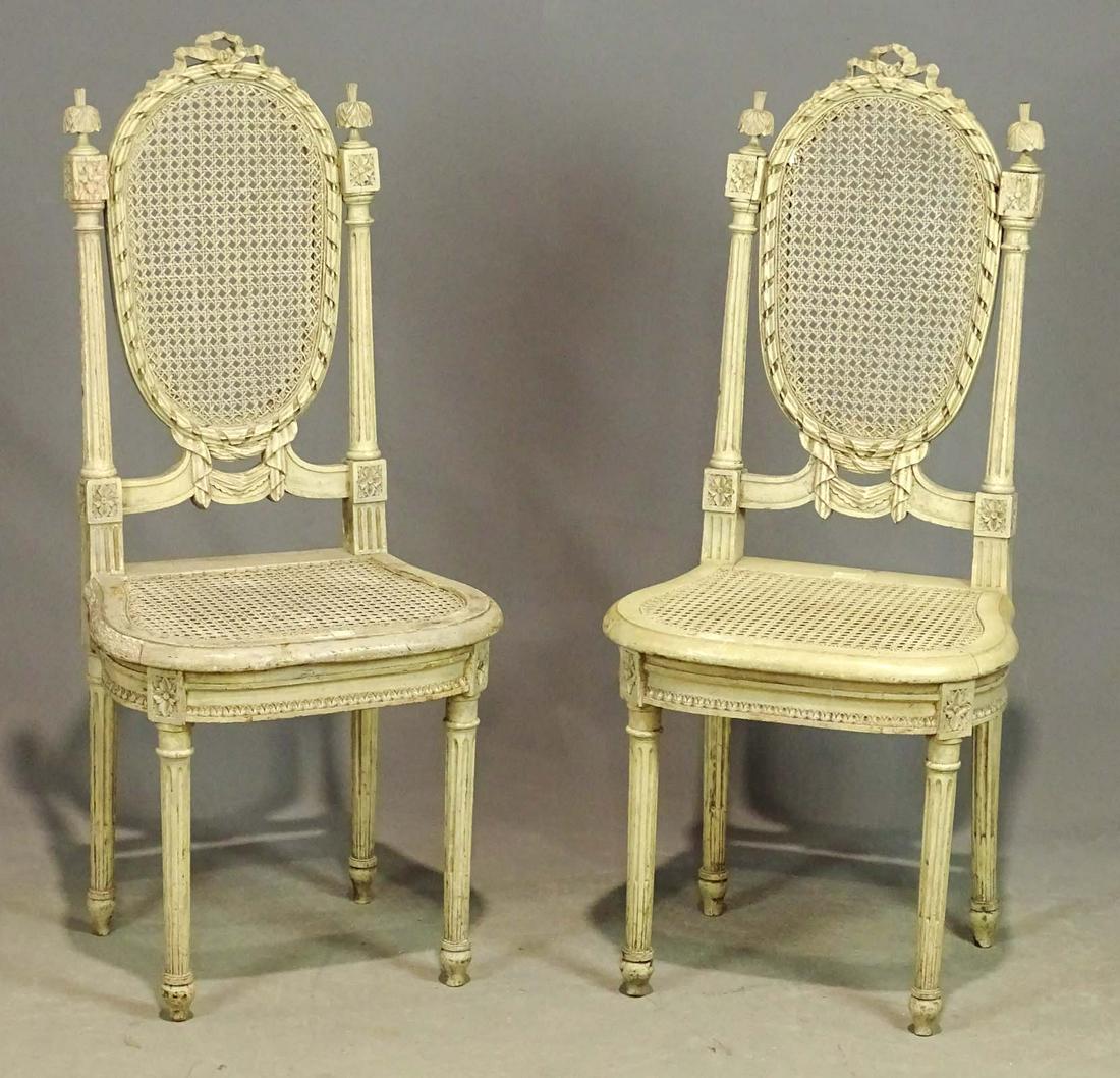Pair French Chairs (1 of 6)