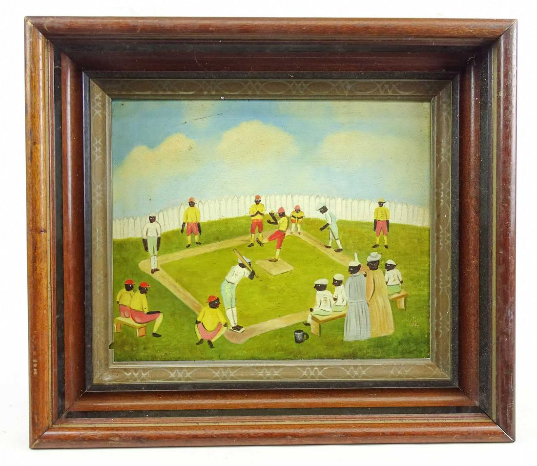 Painting, Baseball Subject (1 of 4)