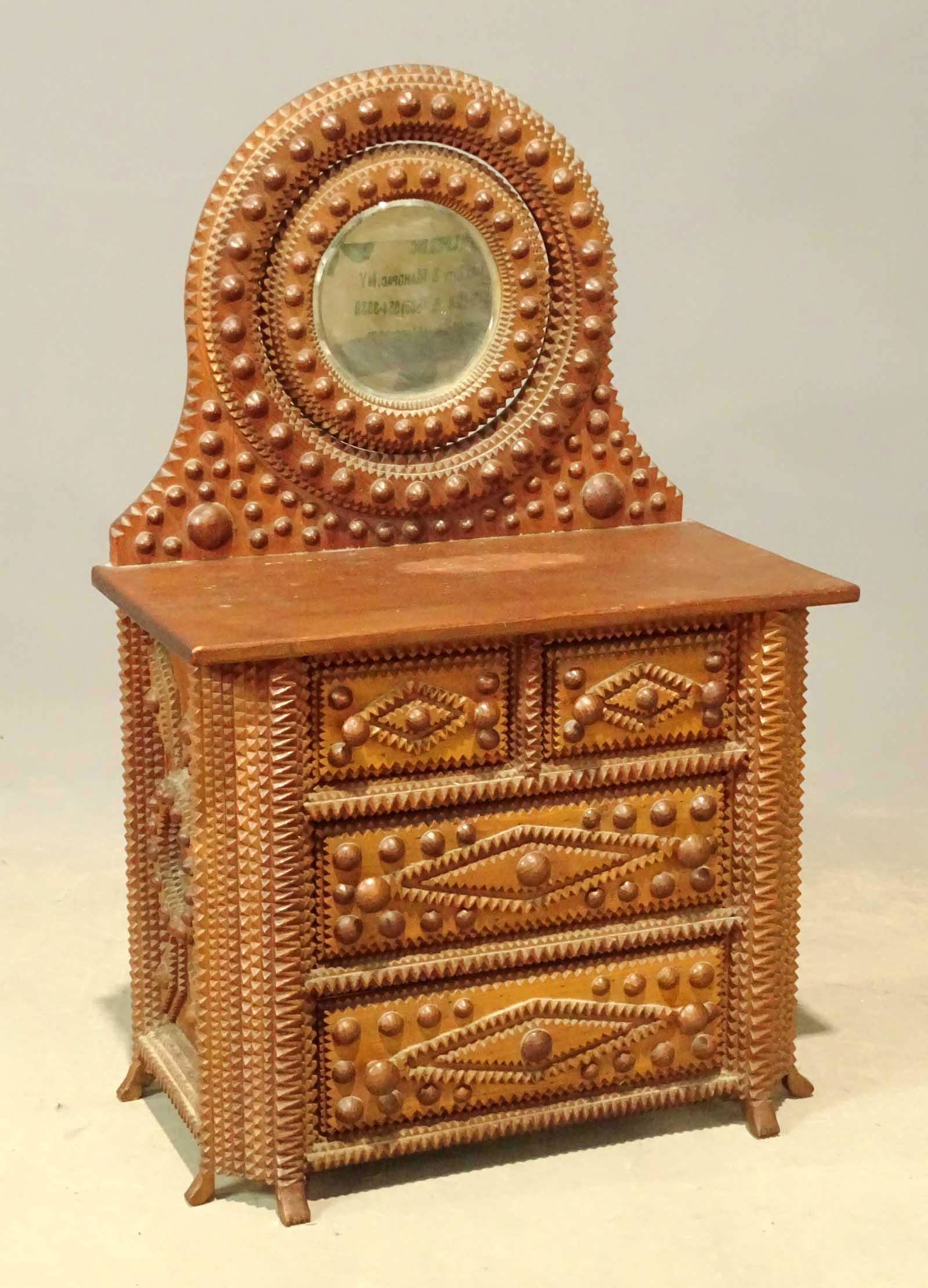 Tramp Art Child's Dresser (1 of 4)