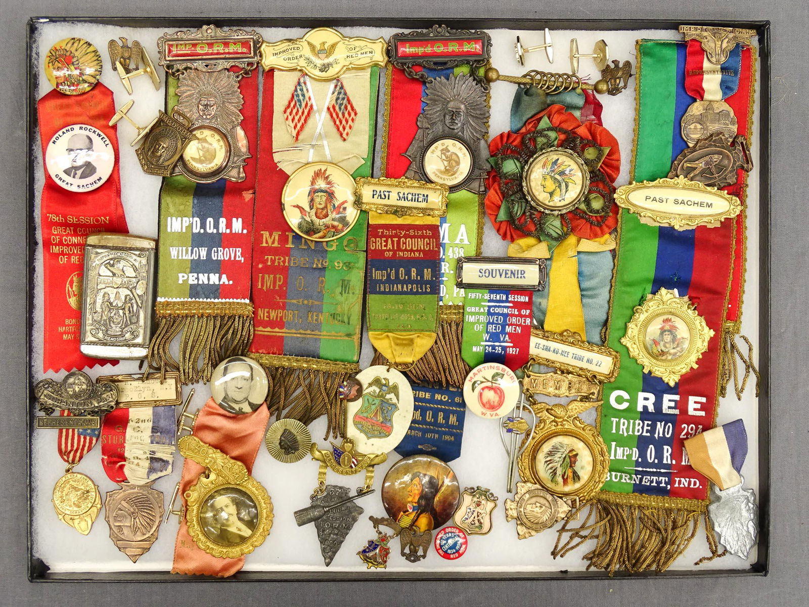 IROM (Improved Order of Red Men) Lot (1 of 5)