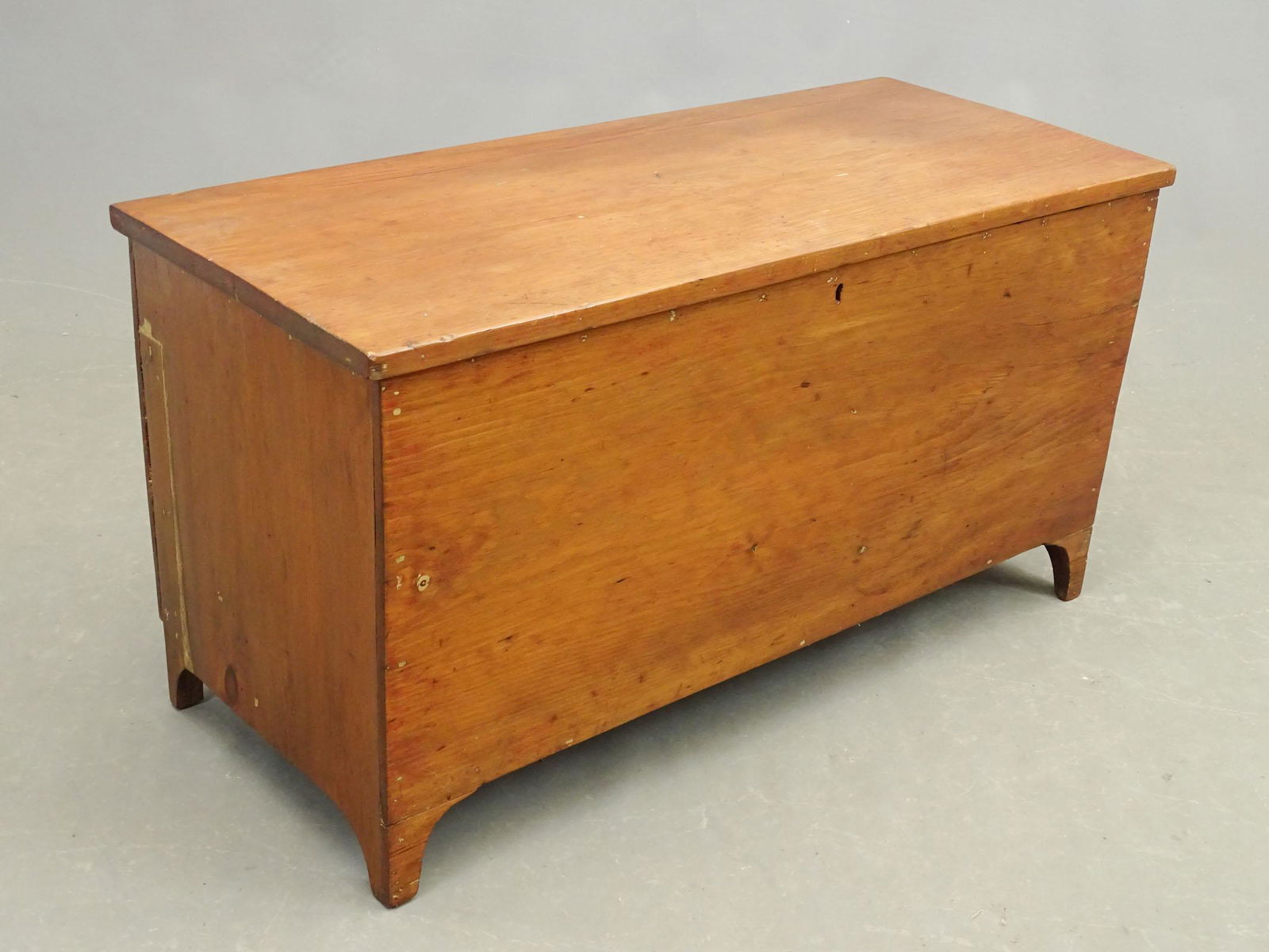 19th c. Pine Blanket Box (1 of 6)