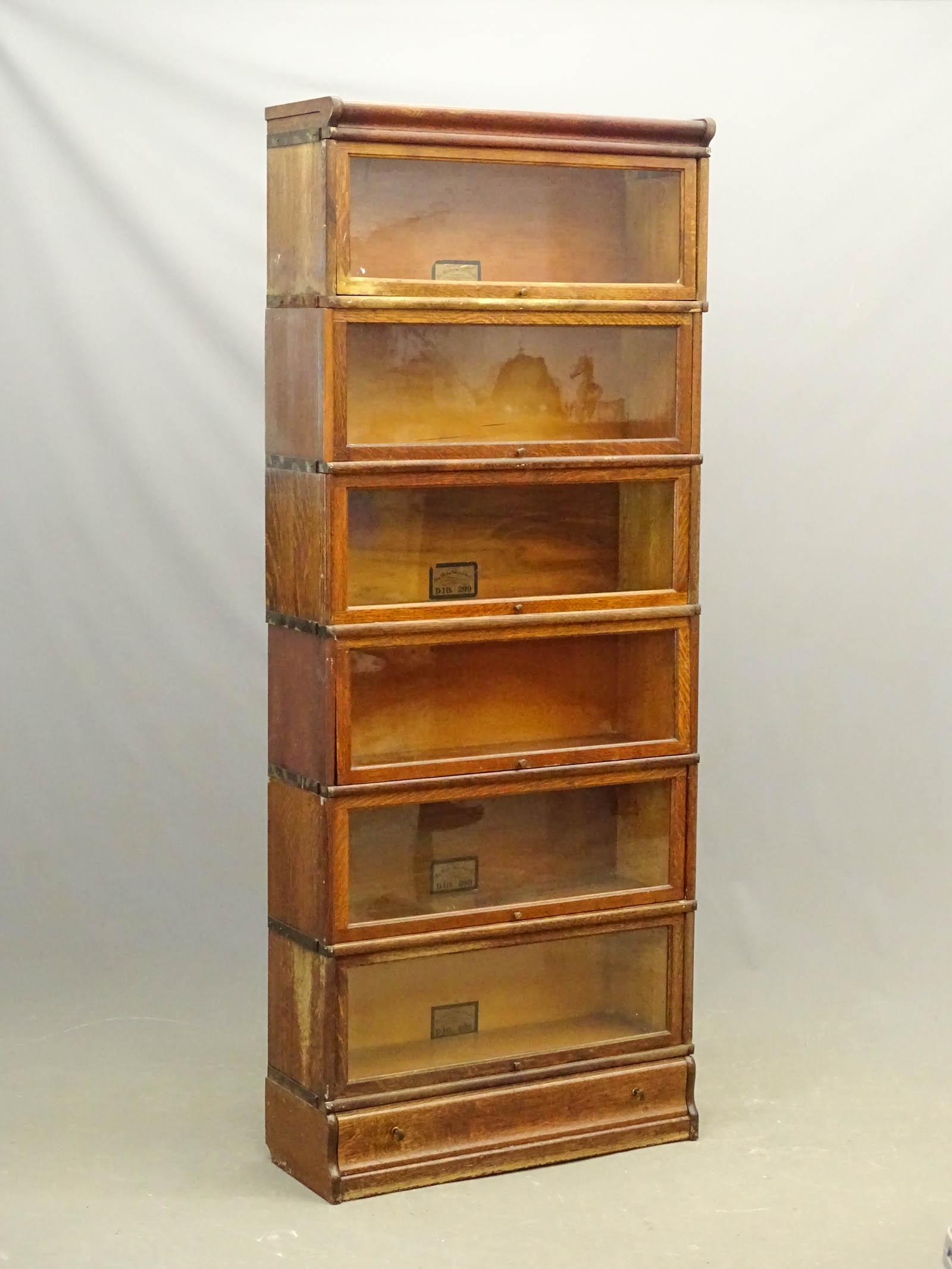 Stacking Oak Bookcase (1 of 4)