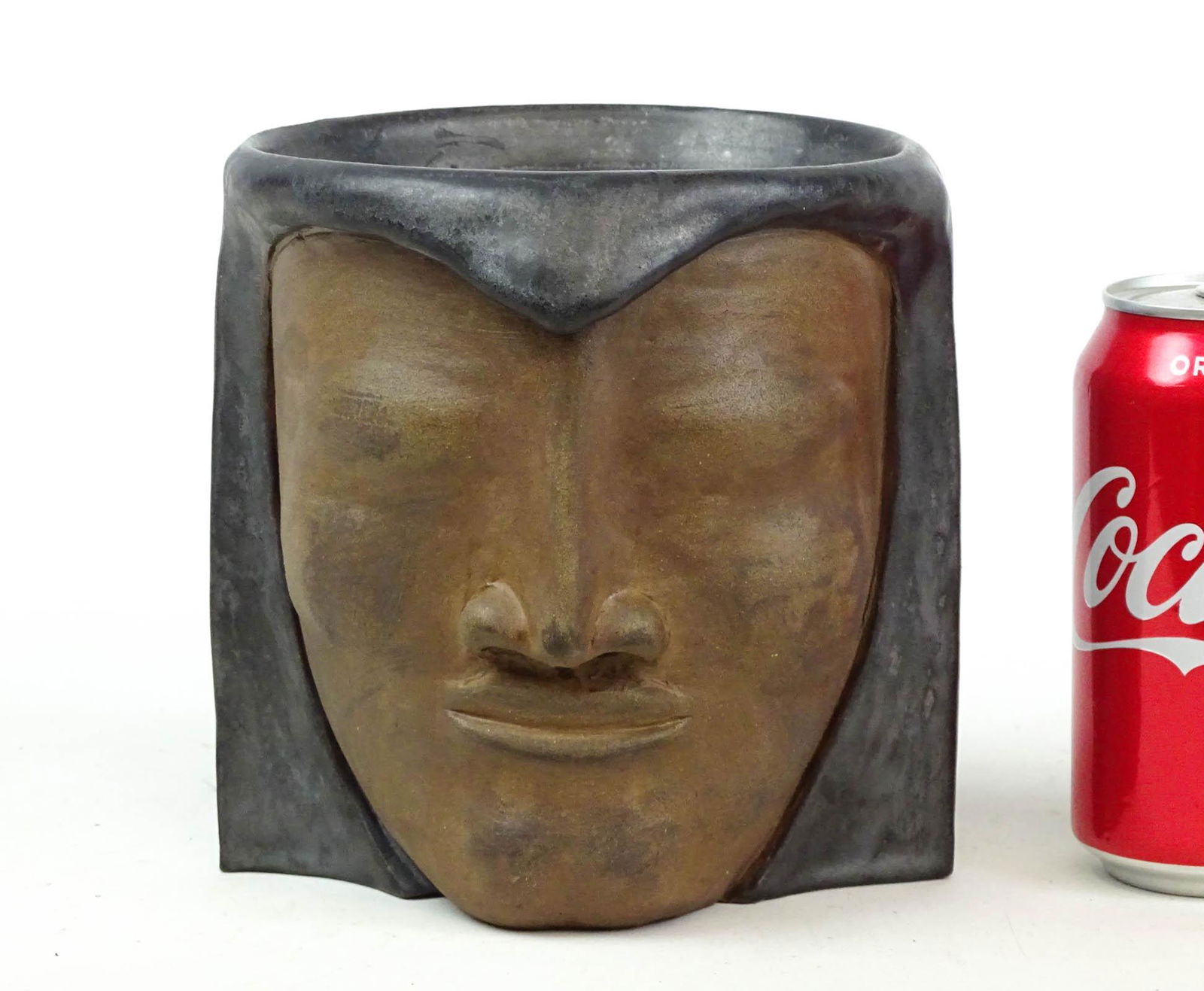 Paul Bellardo Ceramic Vase with Face (1 of 4)