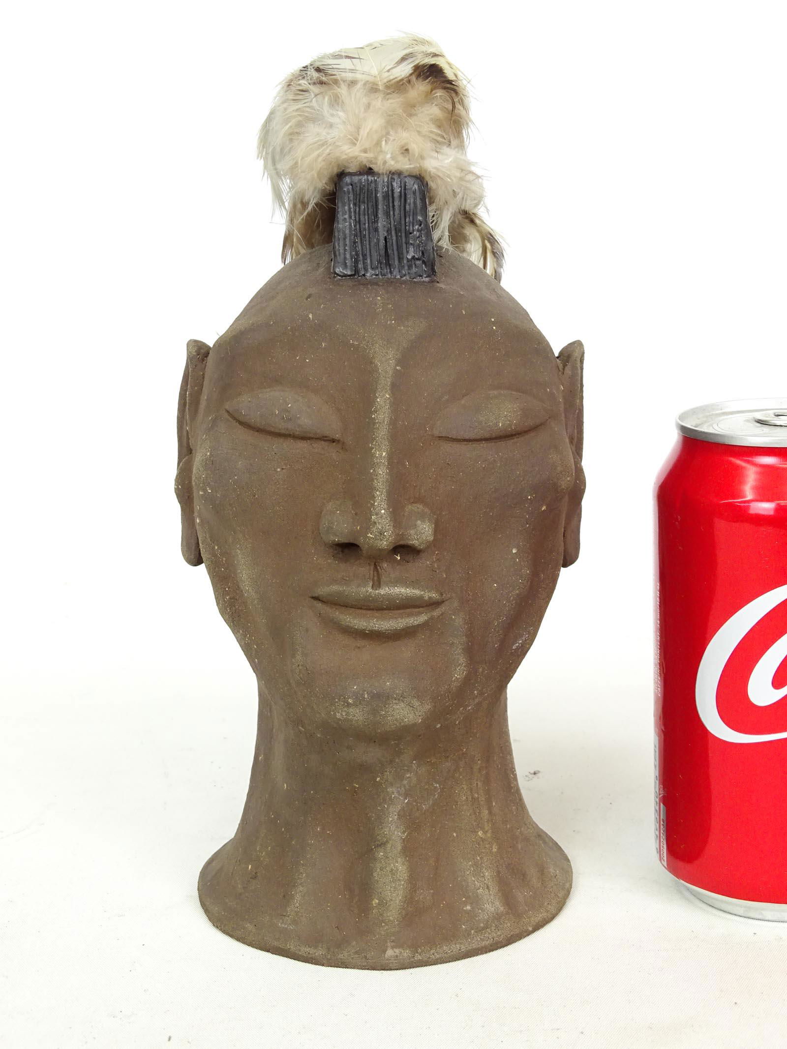 Bellardo Ceramic Native American Sculpture (1 of 5)