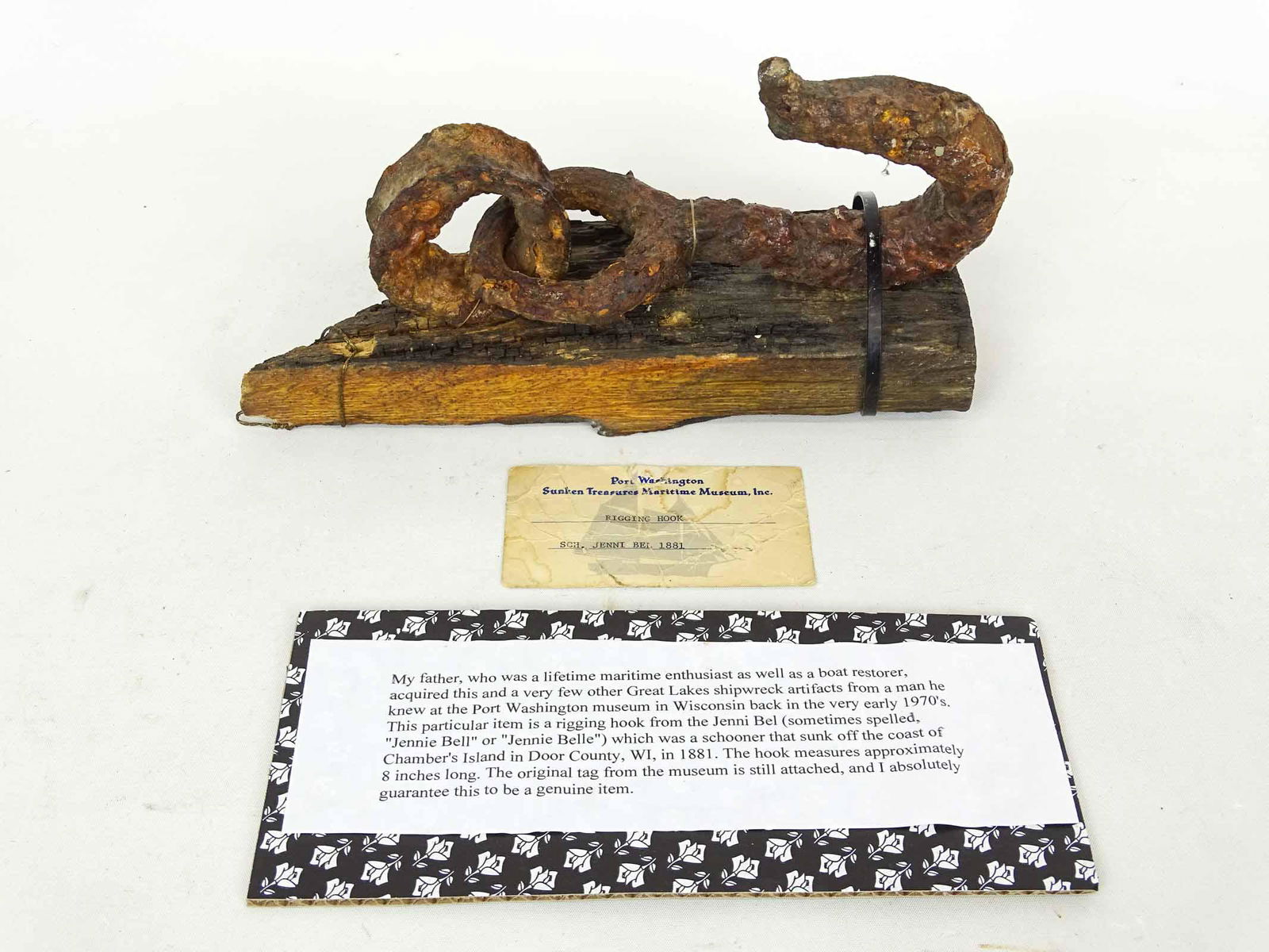 Sunken Ship Antique Relic (1 of 4)