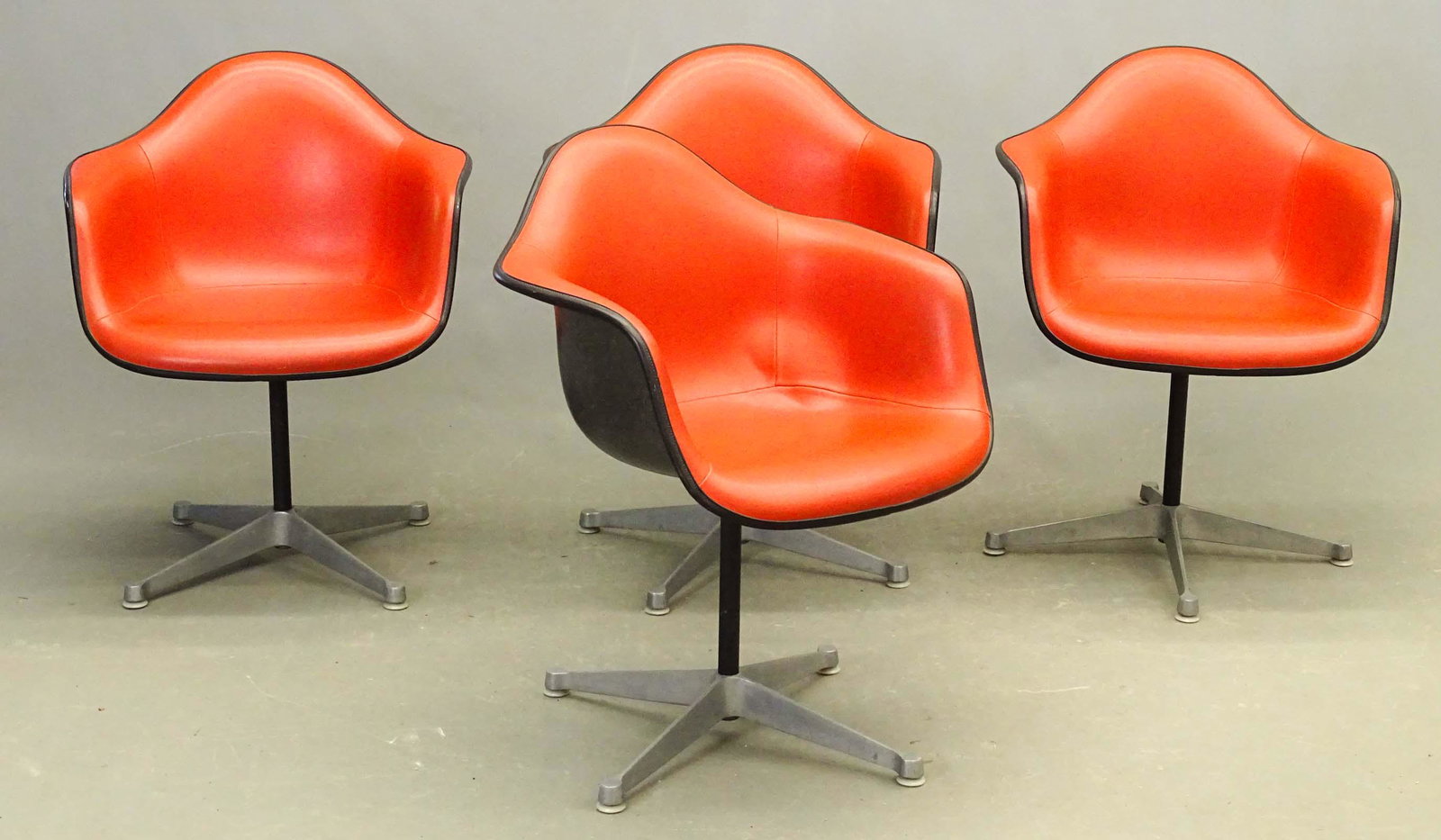 Set of (4) Eames for Herman Miller Chairs (1 of 5)