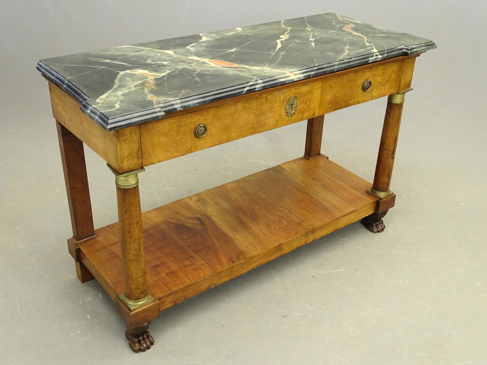Faux Marble Top Continental Server (1 of 4)