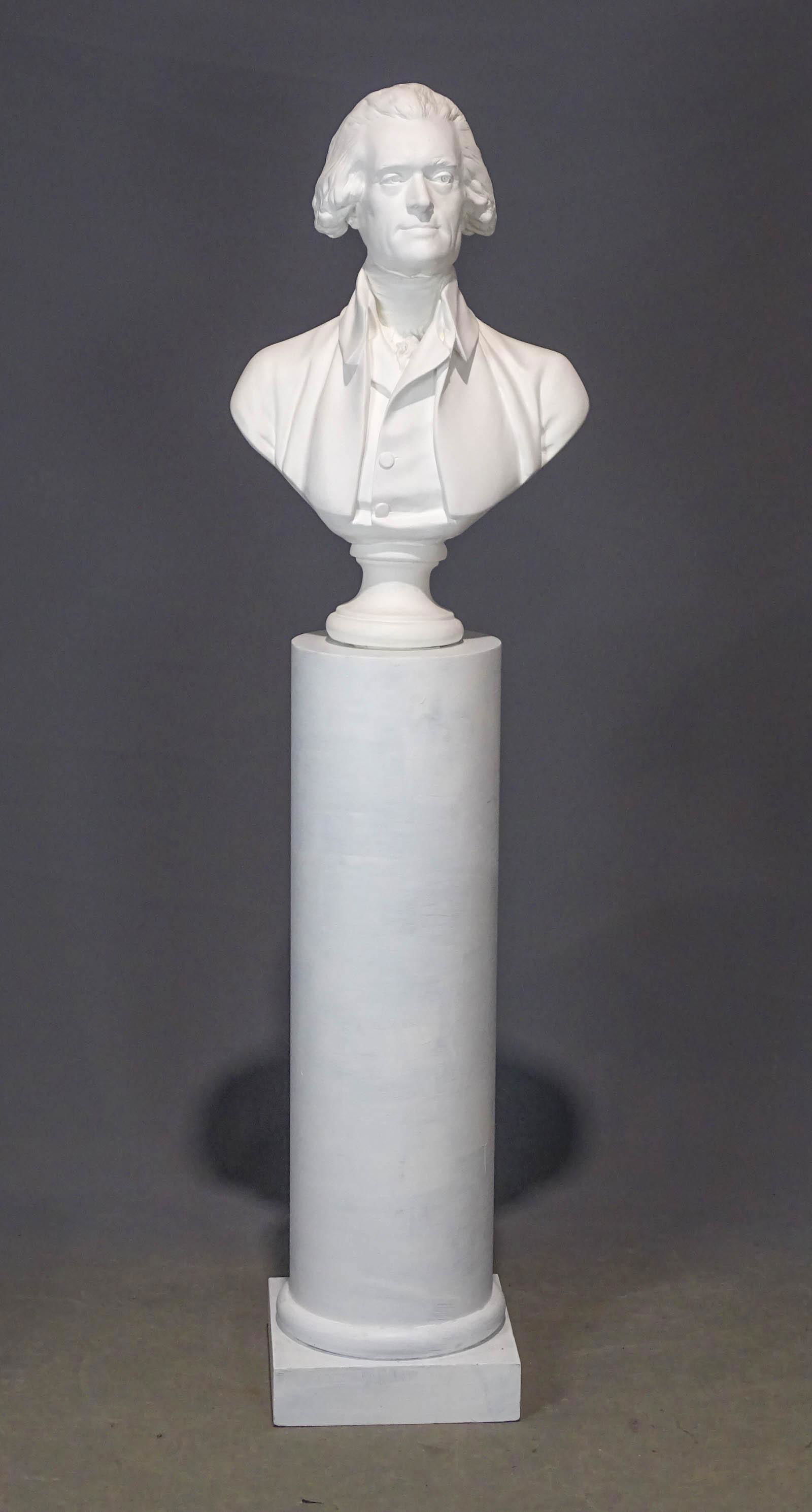 Plaster Bust of Thomas Jefferson (1 of 5)