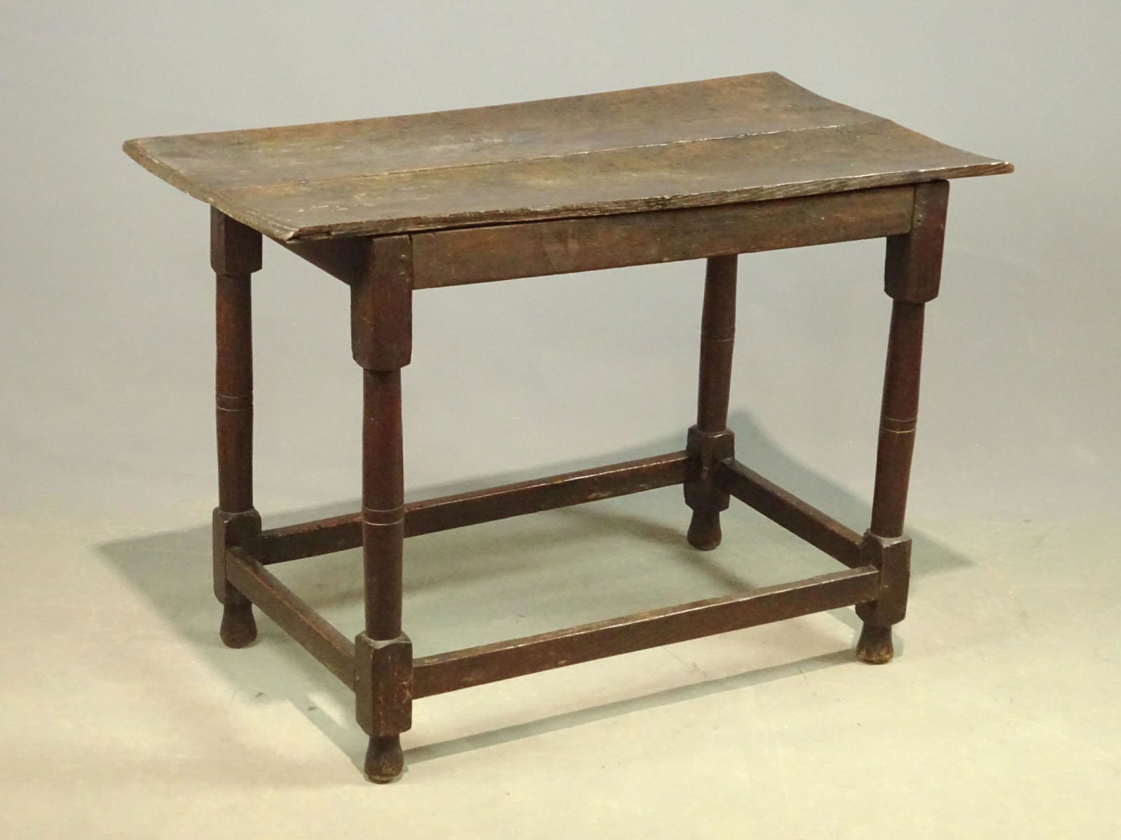 19th c. Oak Table (1 of 2)
