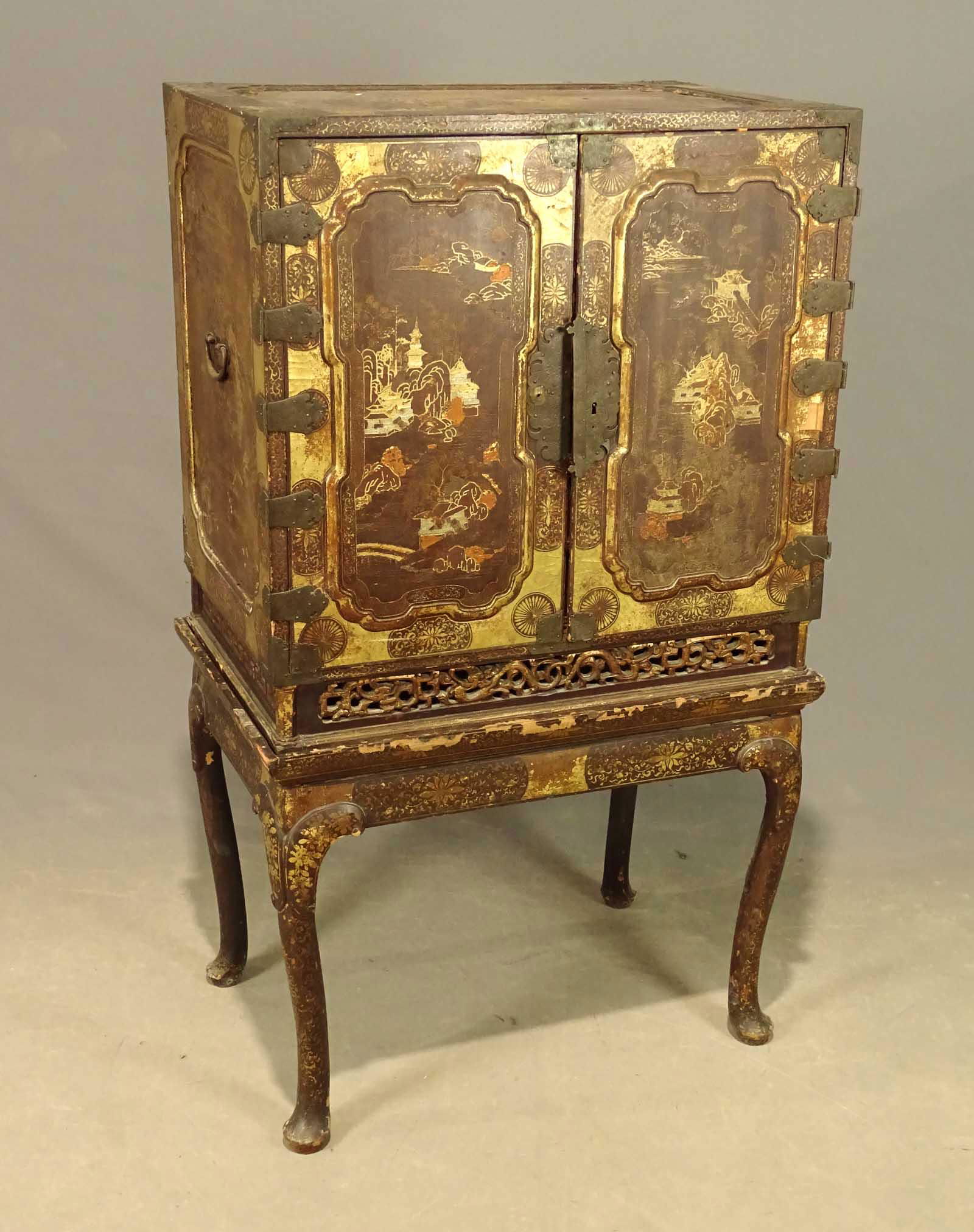 Early Chinese Chest on Stand (1 of 6)